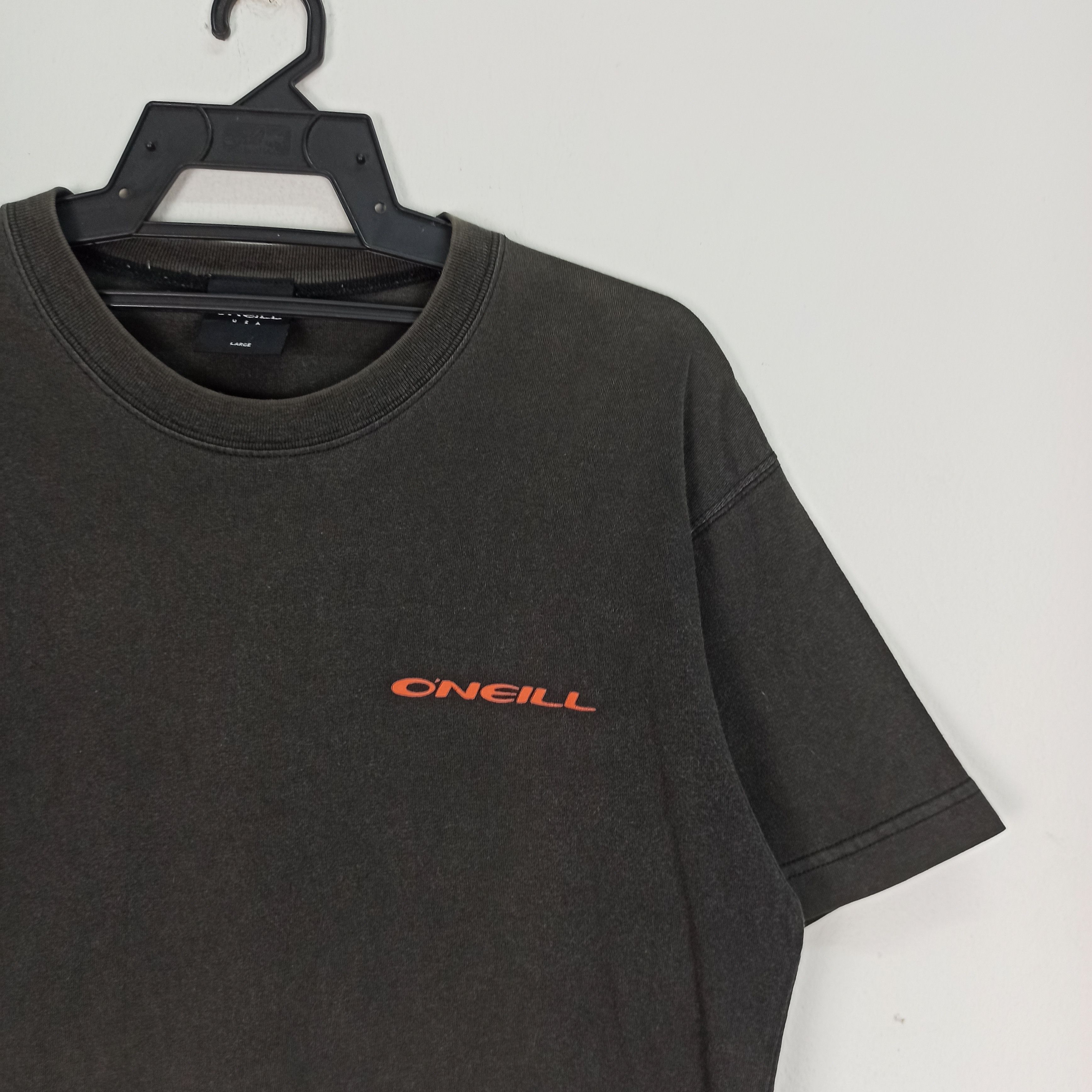 O'Neill Vintage Oneill USA Faded Black Tshirt Size US M / EU 48-50 / 2 - 5 Thumbnail