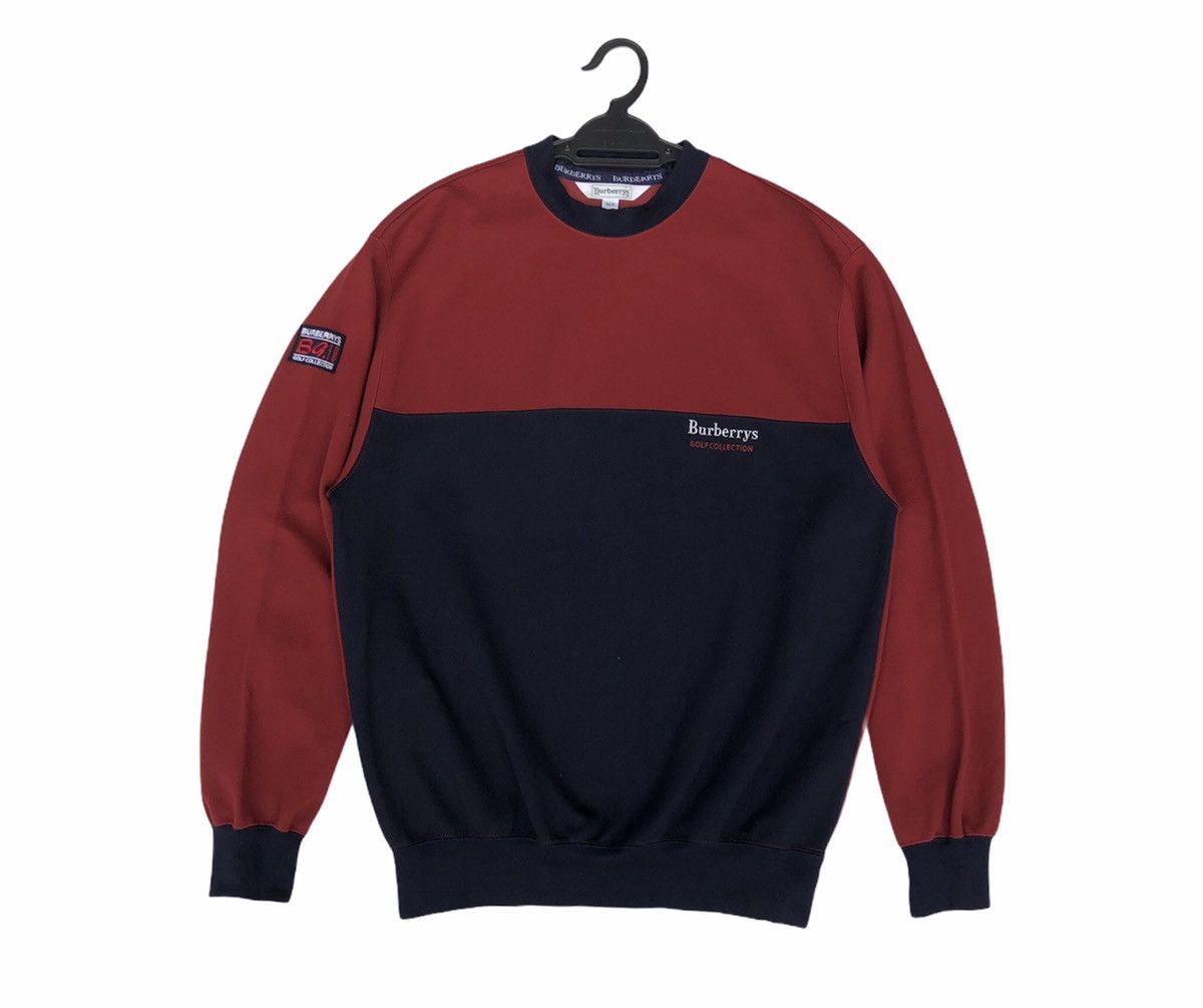 Burberry Vtg Burberrys Golf Collection Sweatshirt Embroidery Logo Size US M / EU 48-50 / 2 - 9 Thumbnail