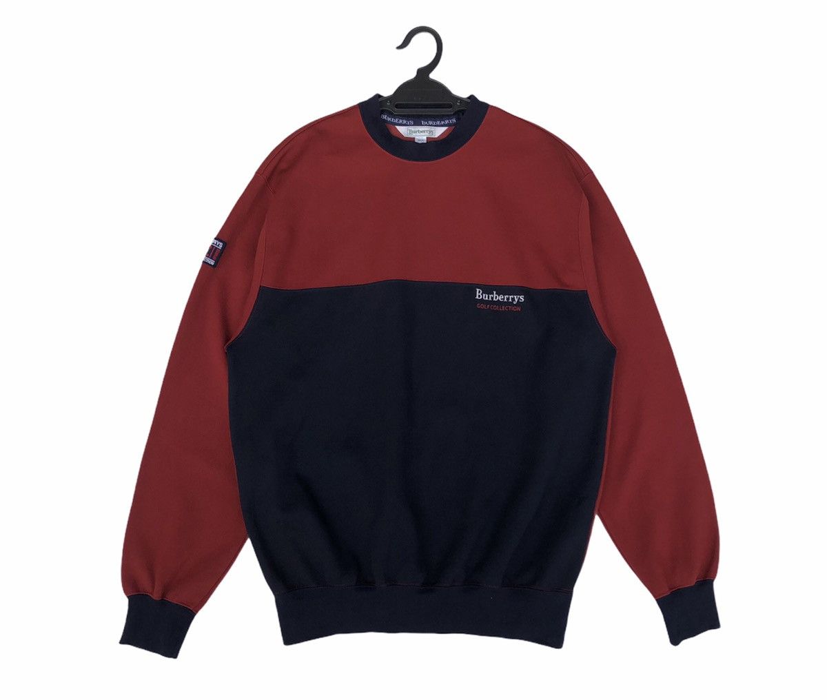 Burberry Vtg Burberrys Golf Collection Sweatshirt Embroidery Logo Size US M / EU 48-50 / 2 - 16 Thumbnail