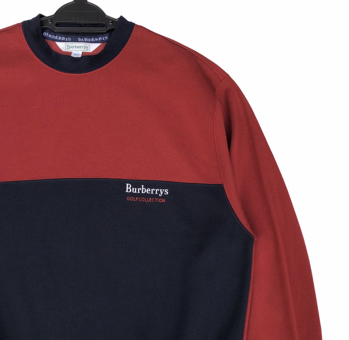 Burberry Vtg Burberrys Golf Collection Sweatshirt Embroidery Logo Size US M / EU 48-50 / 2 - 3 Thumbnail