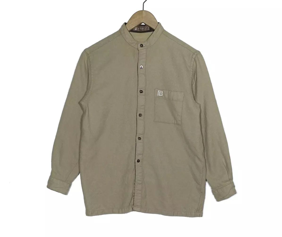 Pierre Balmain × Vintage Vintage Pierre Balmain shirt button up wool shirt Size US S / EU 44-46 / 1 - 1 Thumbnail