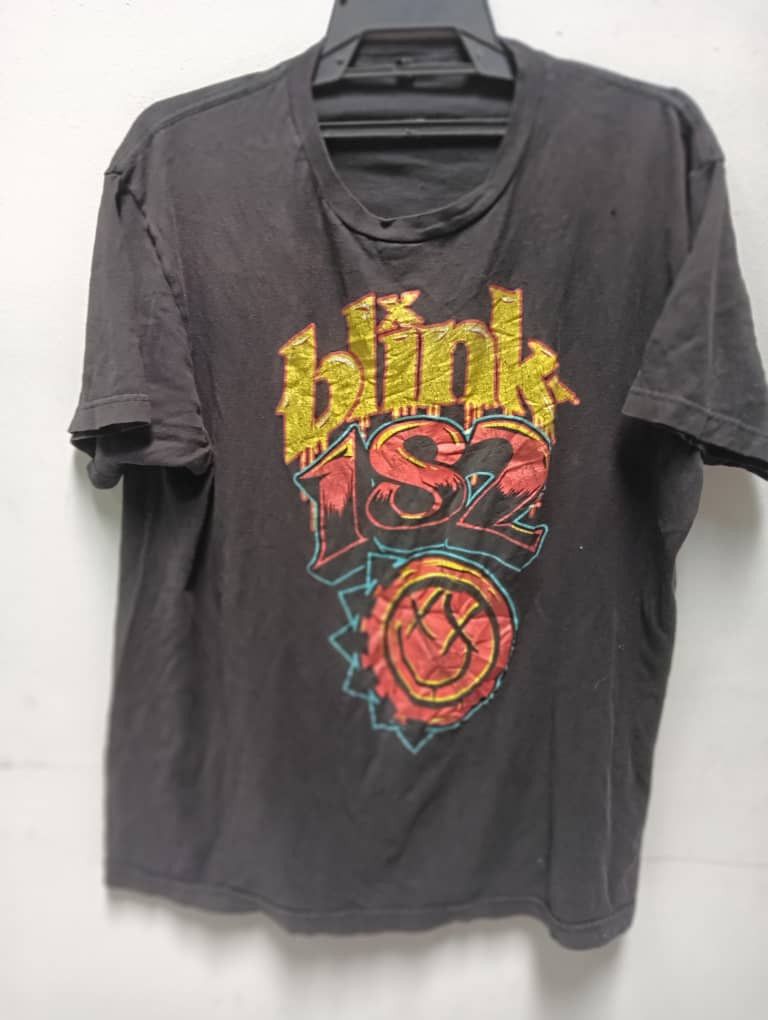 Blink 182 distressed tshirt