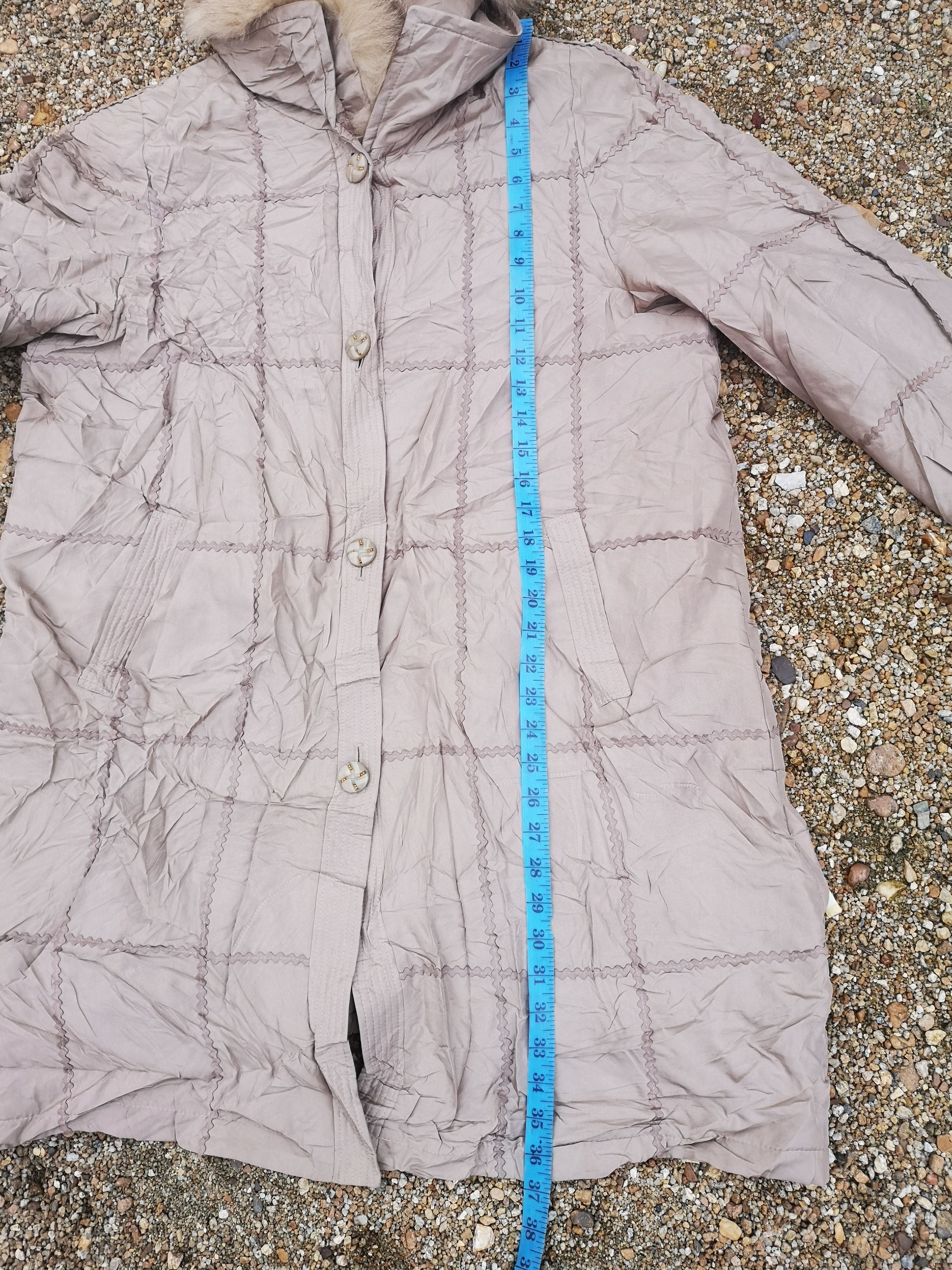 Japanese Brand × Vintage Lapine Rouge Long Coat with Original Fur Size L / US 10 / IT 46 - 15 Thumbnail