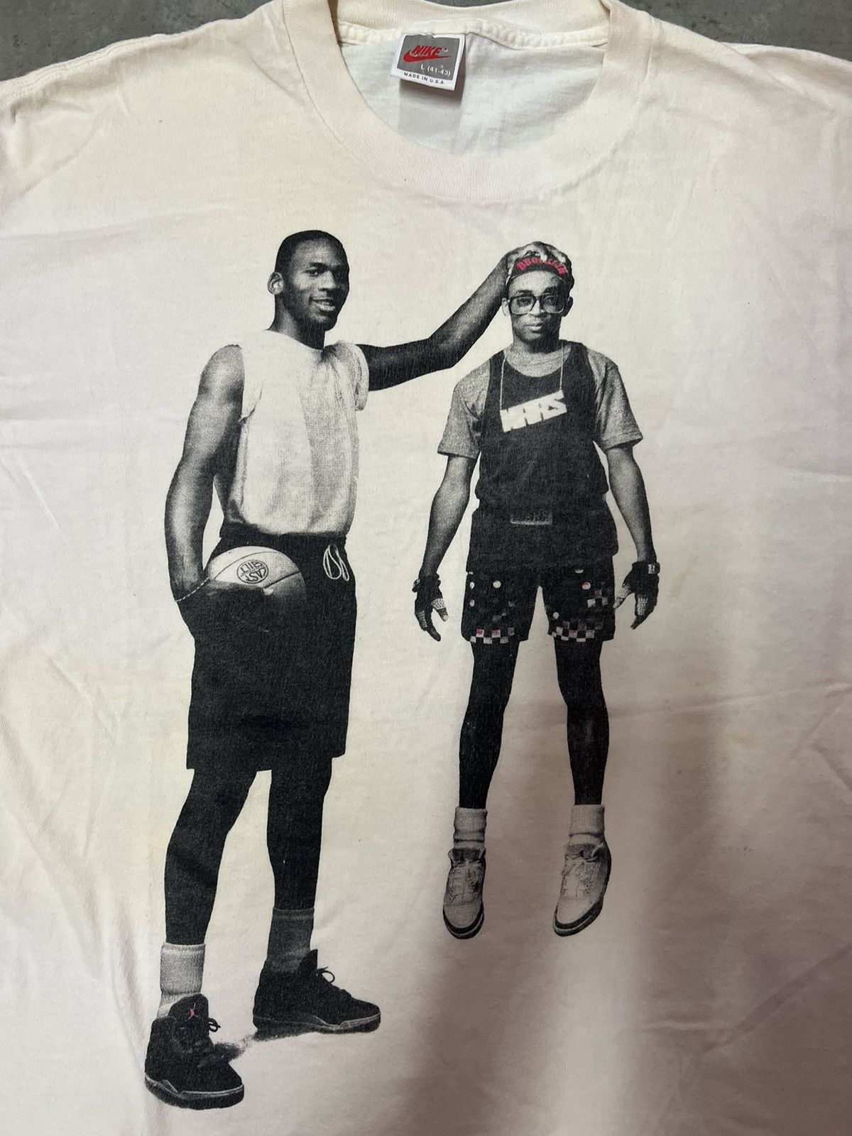 Japanese Brand Vintage Nike Michael Jordan Spike Lee Best Basketball Size US L / EU 52-54 / 3 - 2 Thumbnail