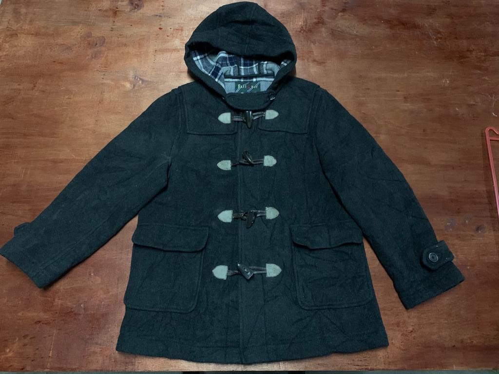 Japanese Brand Vintage EastBoy Duffle by wool Size US L / EU 52-54 / 3 - 3 Thumbnail