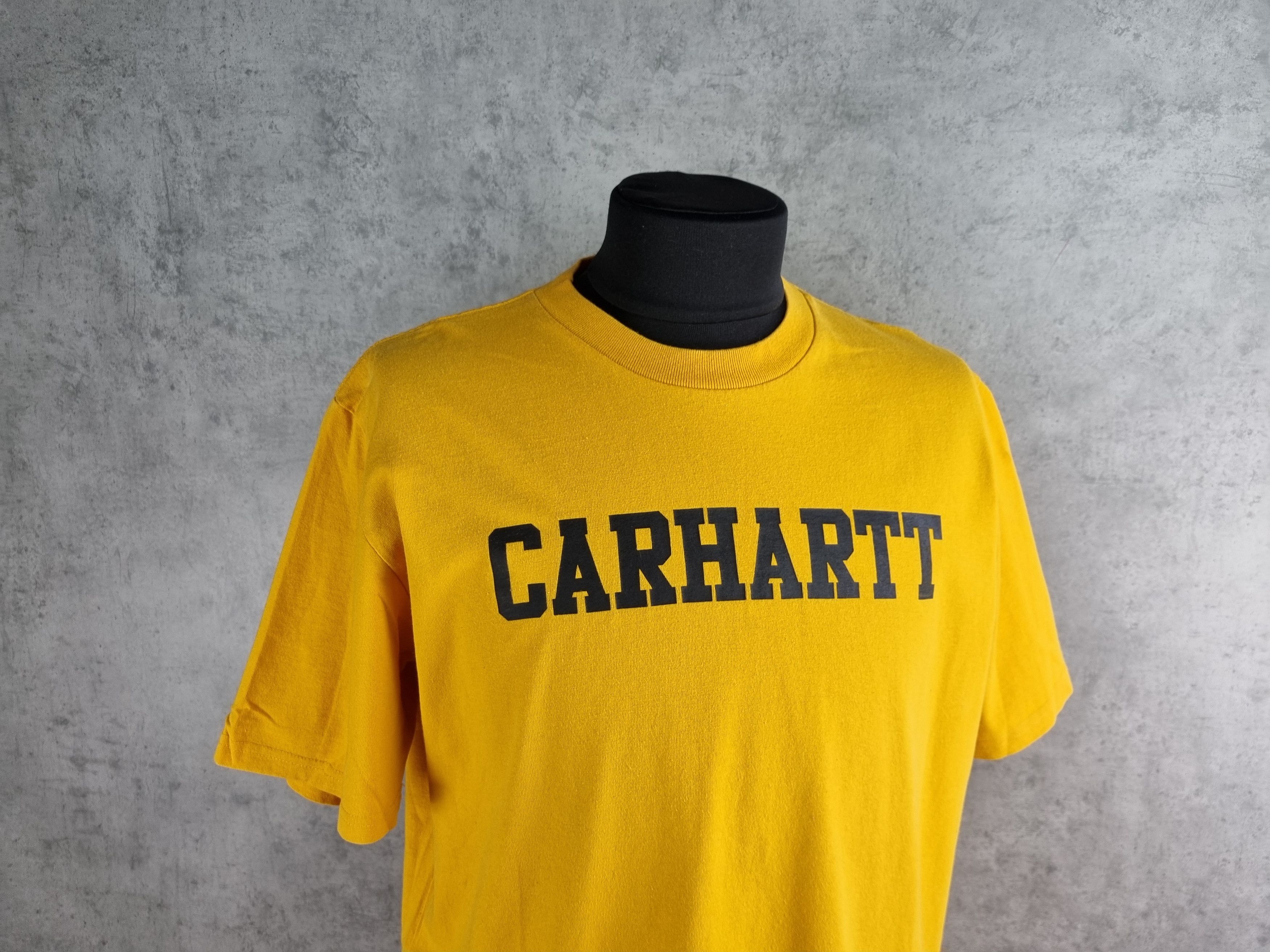 Carhartt × Carhartt Wip Cool color Big Logo Carhartt College Tee Shirt Size US XL / EU 56 / 4 - 1 Thumbnail