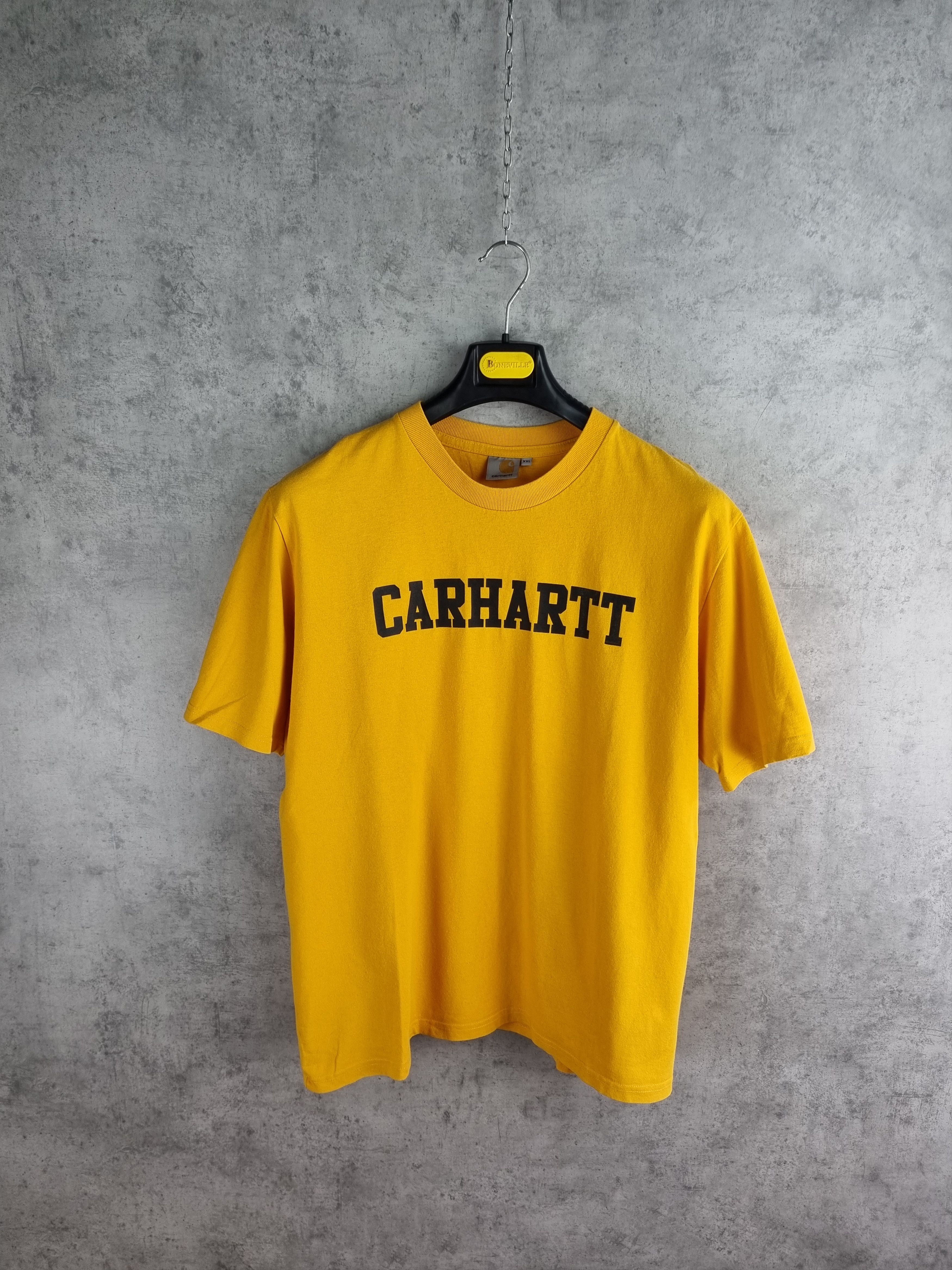 Carhartt × Carhartt Wip Cool color Big Logo Carhartt College Tee Shirt Size US XL / EU 56 / 4 - 3 Thumbnail