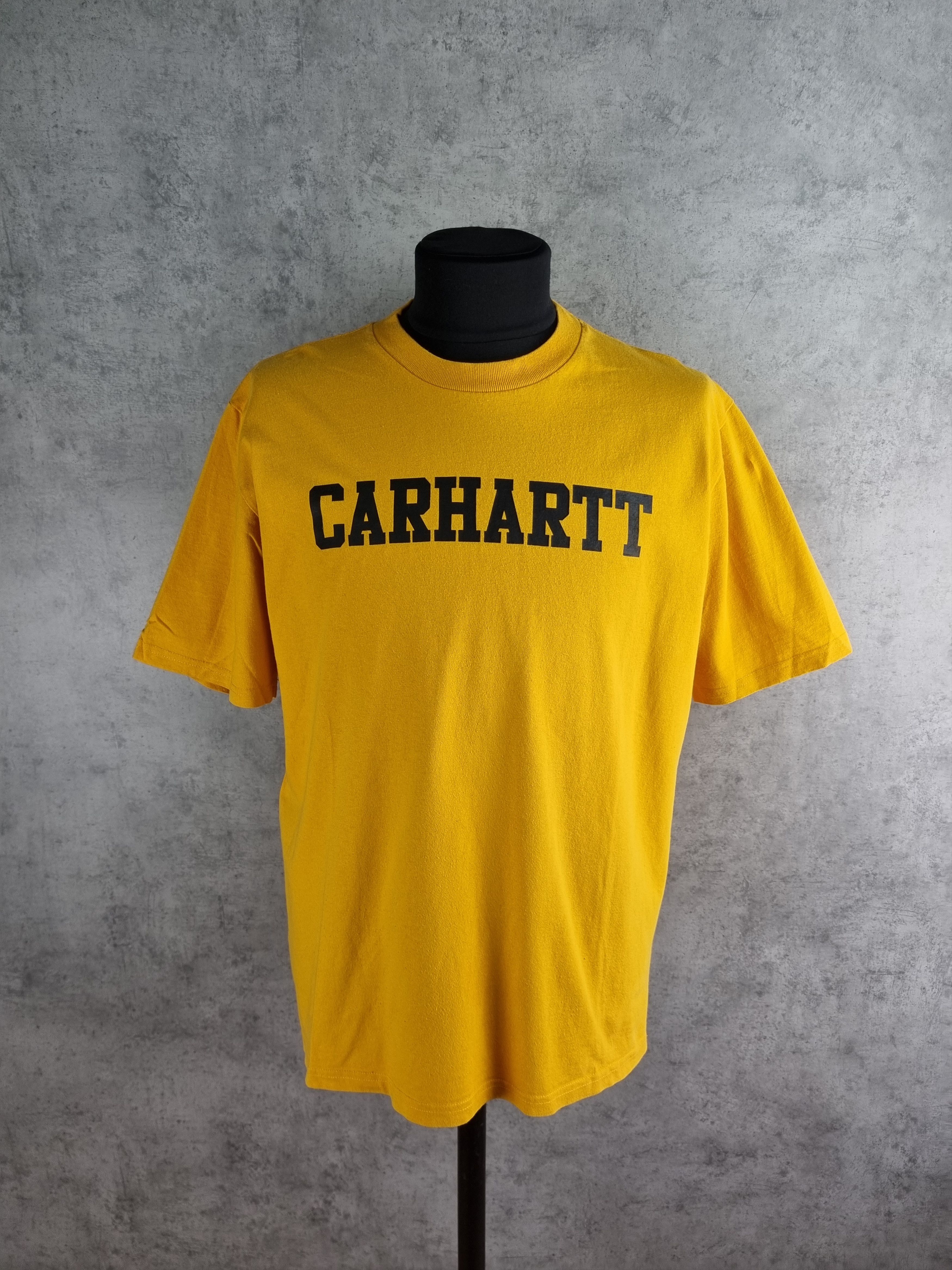 Carhartt × Carhartt Wip Cool color Big Logo Carhartt College Tee Shirt Size US XL / EU 56 / 4 - 8 Thumbnail