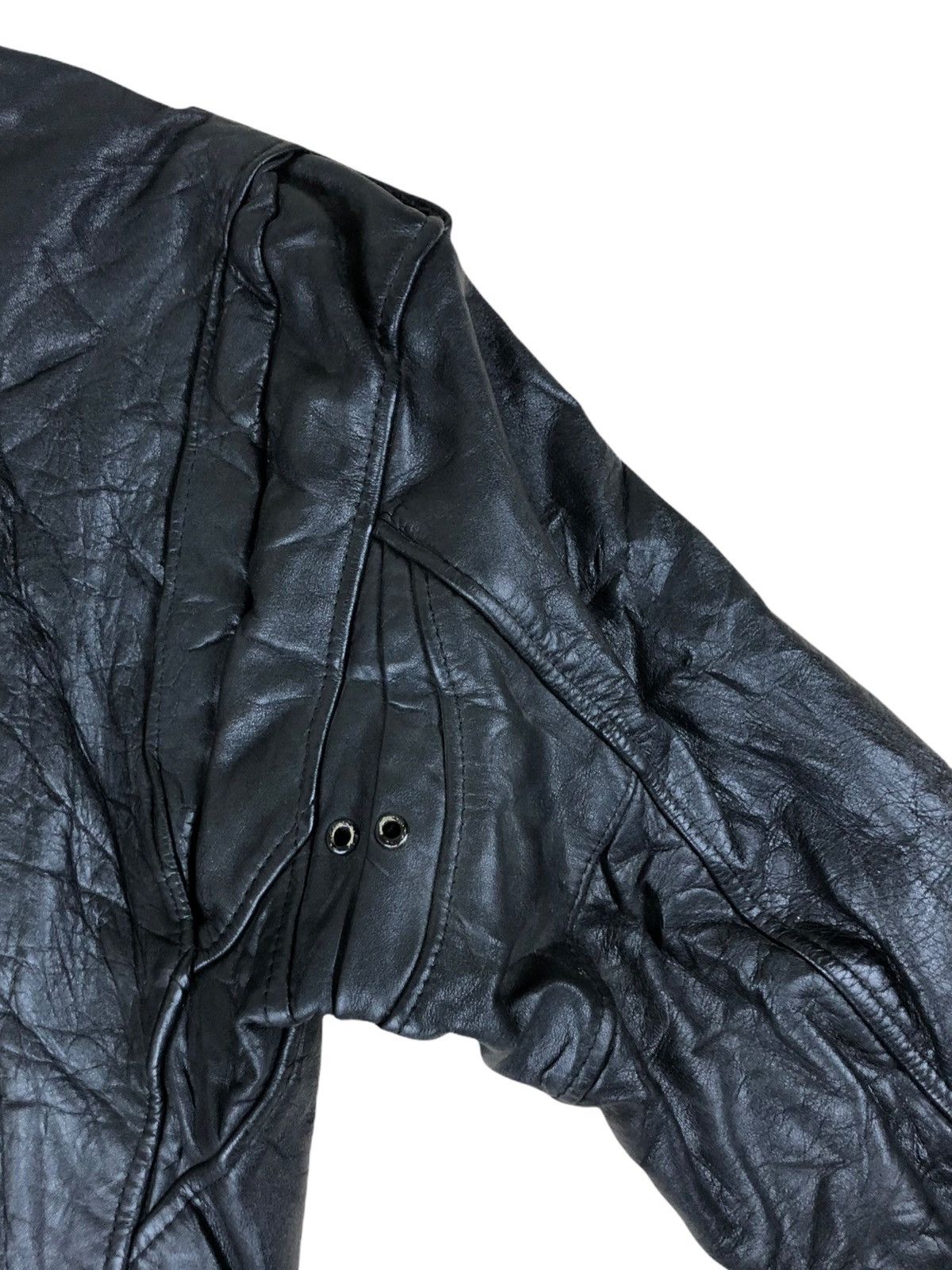 Vintage 1980s Mex Tex Classic Motorcycle Leather Biker Jacket Size US XS / EU 42 / 0 - 9 Thumbnail