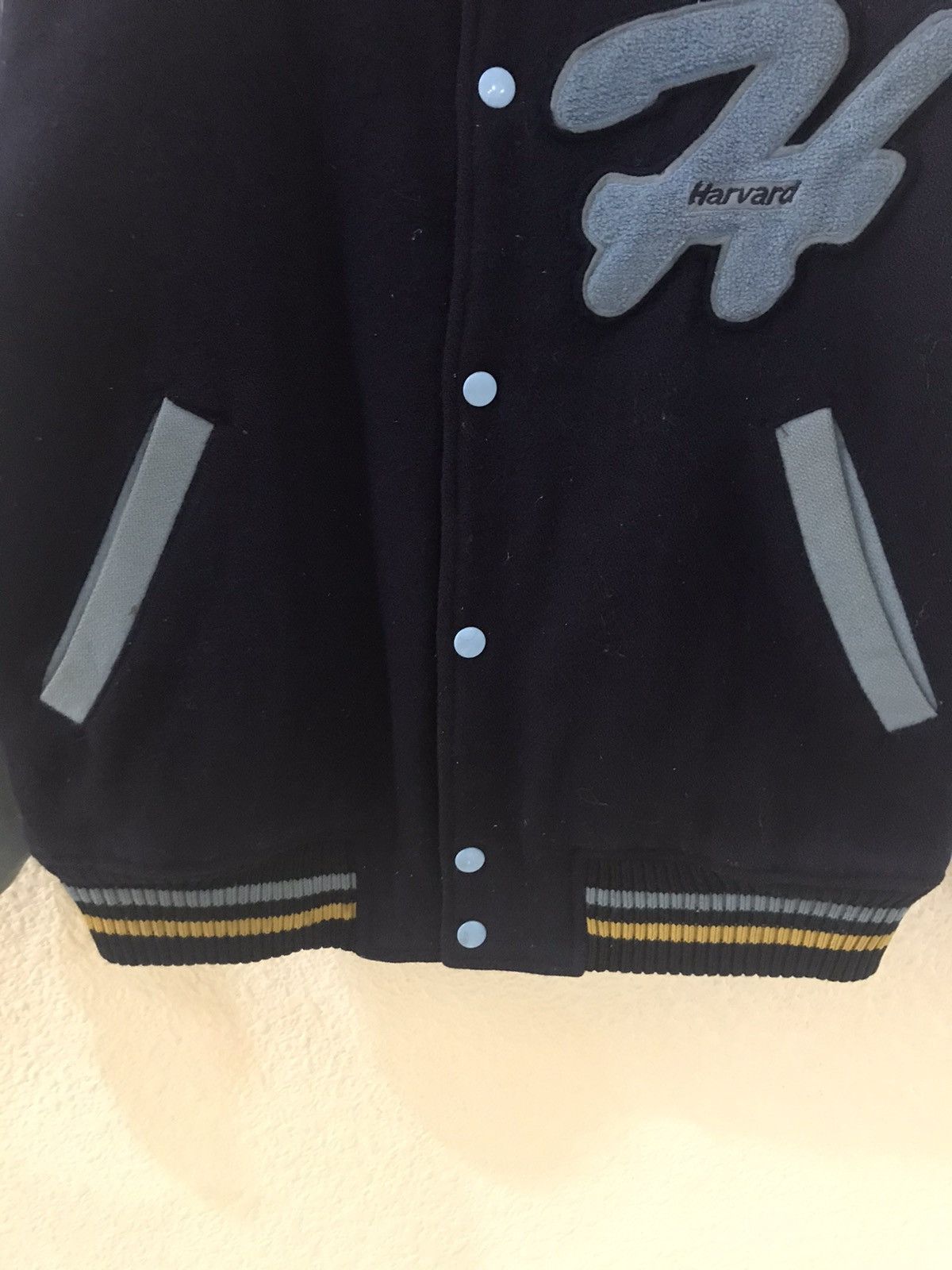 Vintage Vintage Harvard varsity wool jacket Size US M / EU 48-50 / 2 - 7 Thumbnail