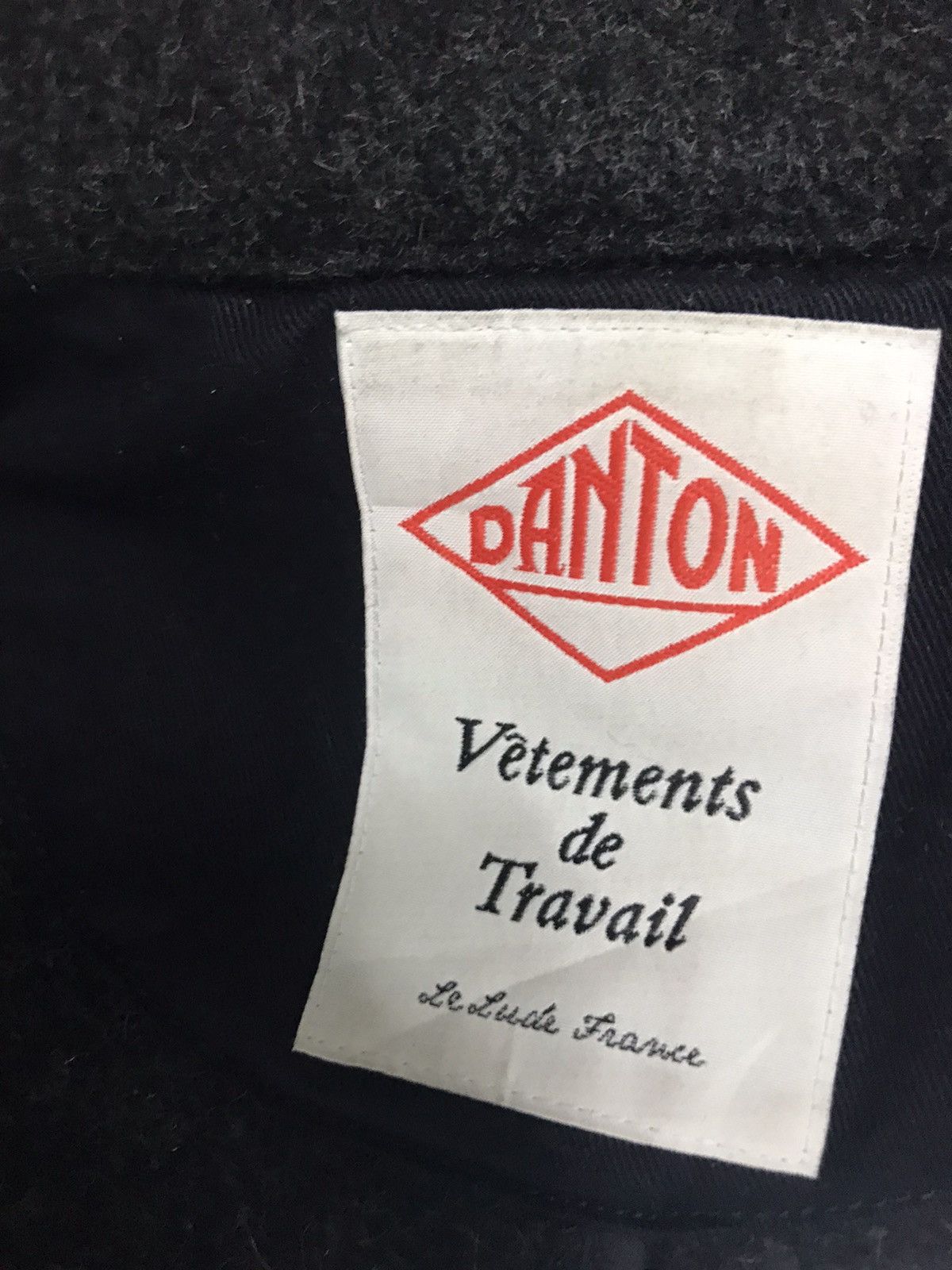 Danton × Designer Danton vetement de travail le lude france wool long jacket Size US S / EU 44-46 / 1 - 5 Thumbnail