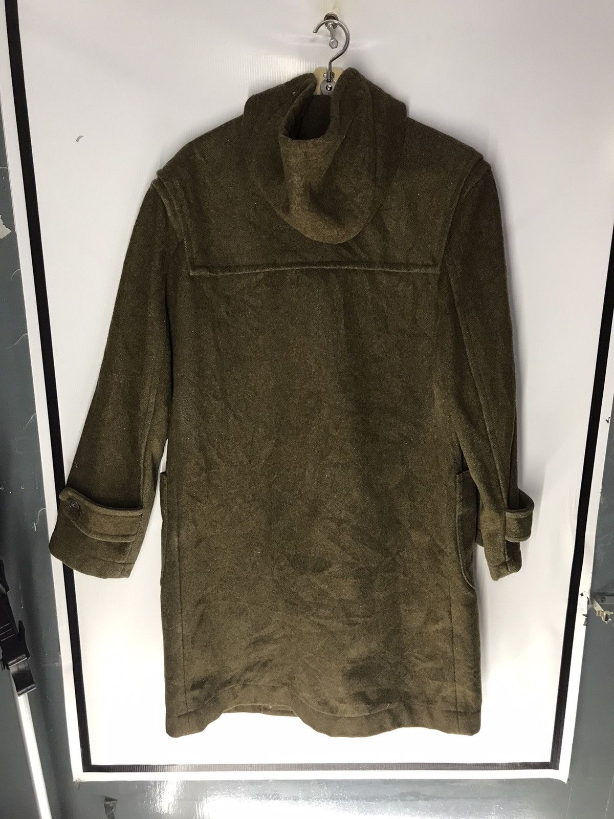 Japanese Brand × Other Long wool jacket unbrand with hoodie Size US M / EU 48-50 / 2 - 6 Thumbnail