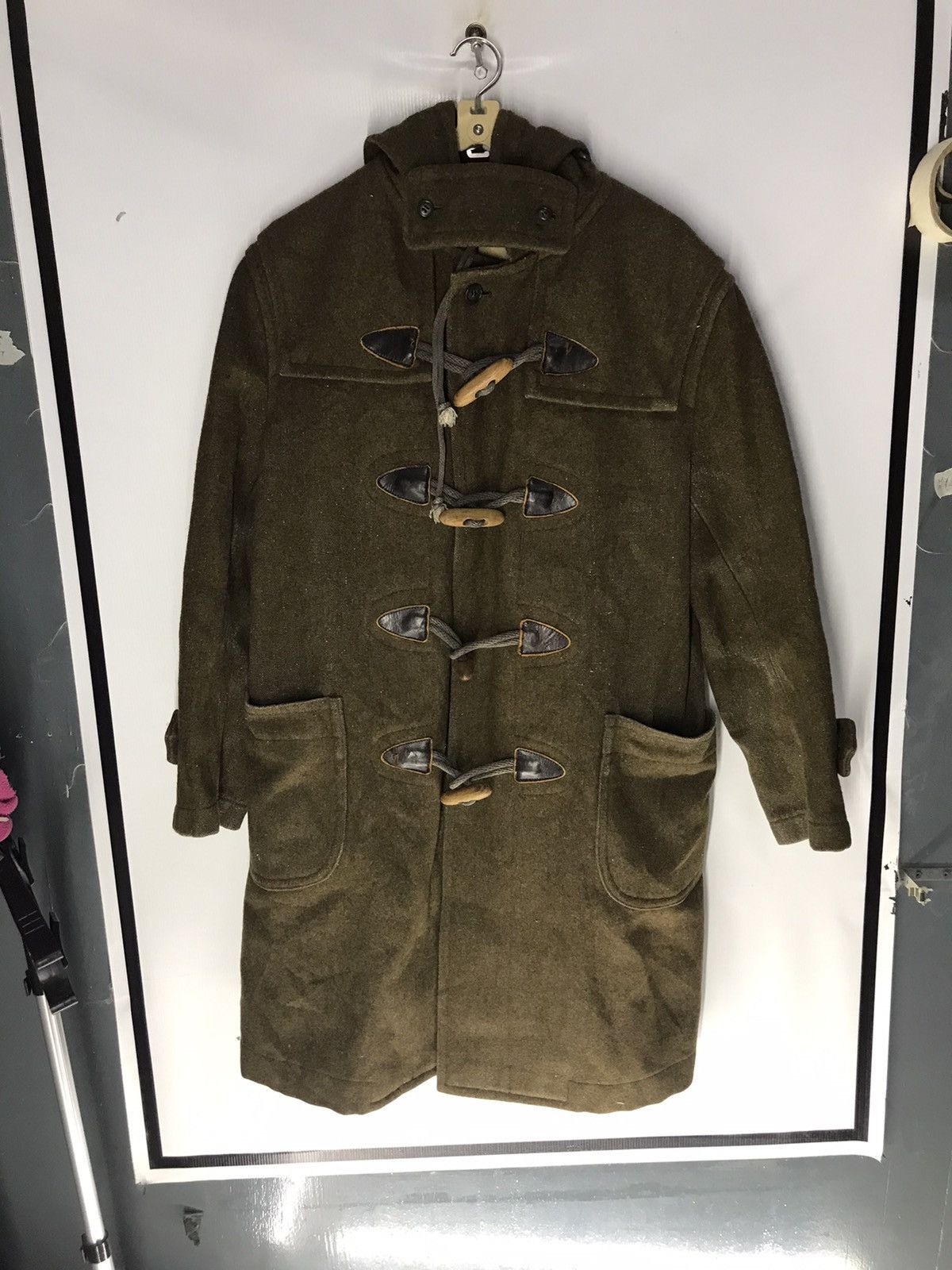 Japanese Brand × Other Long wool jacket unbrand with hoodie Size US M / EU 48-50 / 2 - 5 Thumbnail