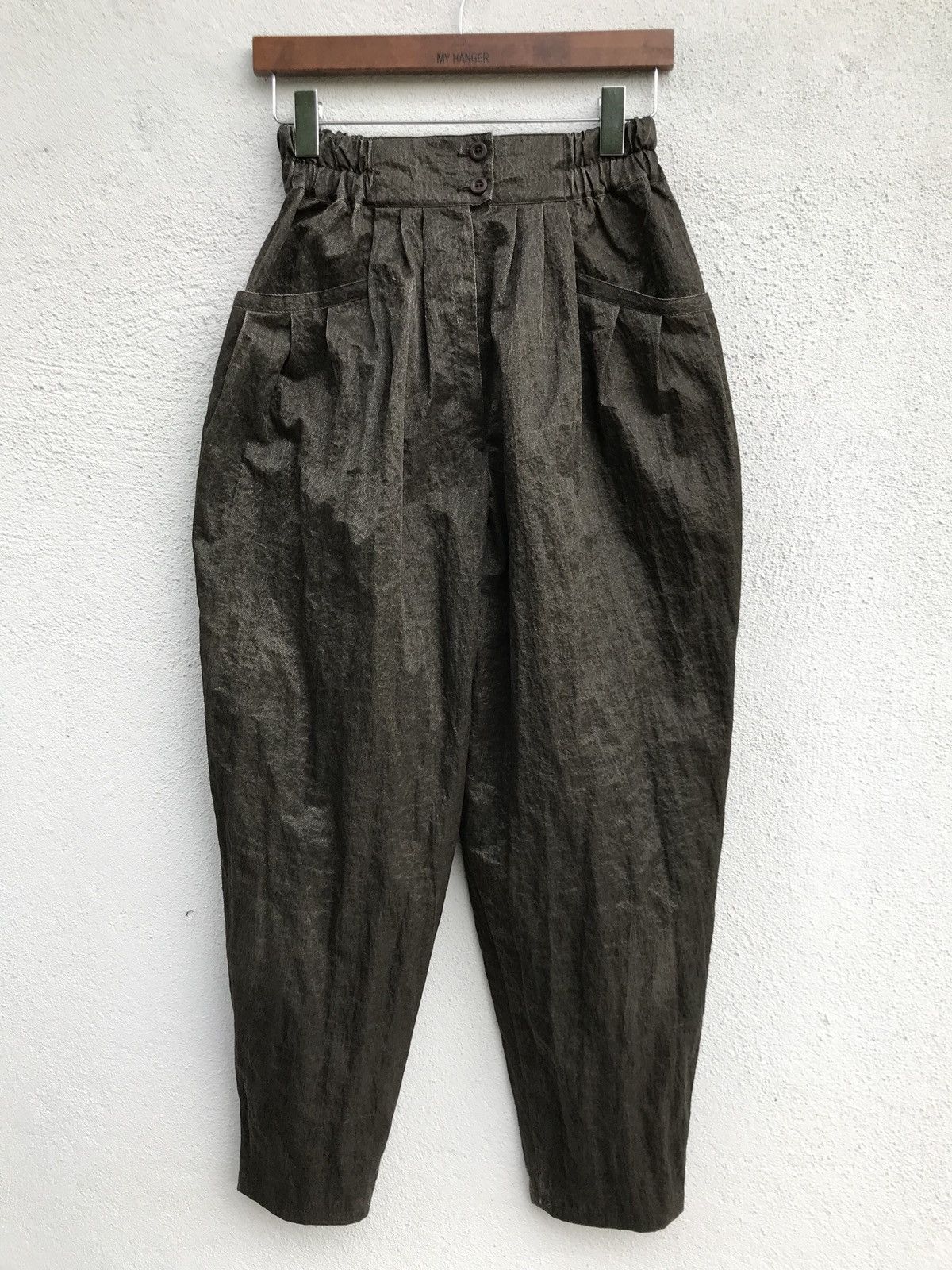 Designer × Japanese Brand Japanese Designer Brand RIGIA Ballon Cropped Trousers Pants Size US 26 / EU 42 - 1 Thumbnail