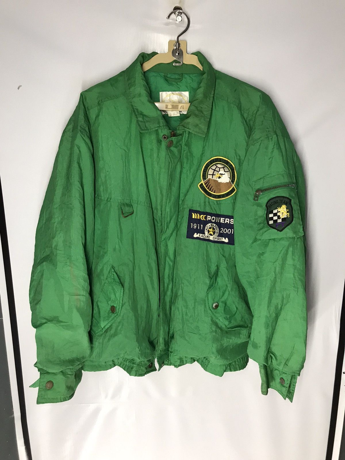 Vintage Vintage Indianapolis racing spirit jacket with patches Size US L / EU 52-54 / 3 - 10 Thumbnail