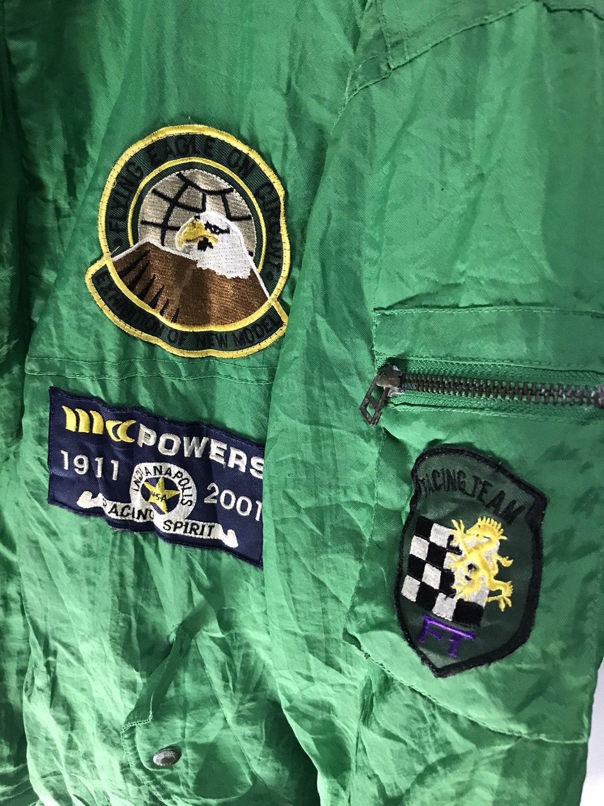 Vintage Vintage Indianapolis racing spirit jacket with patches Size US L / EU 52-54 / 3 - 3 Thumbnail
