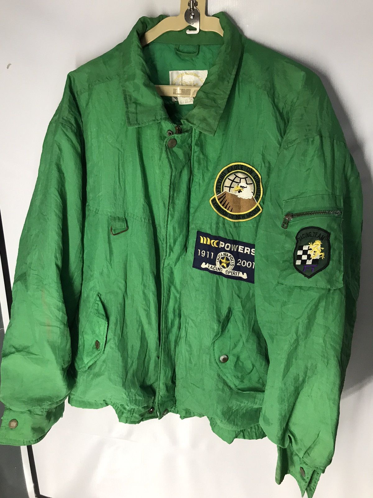 Vintage Vintage Indianapolis racing spirit jacket with patches Size US L / EU 52-54 / 3 - 8 Thumbnail