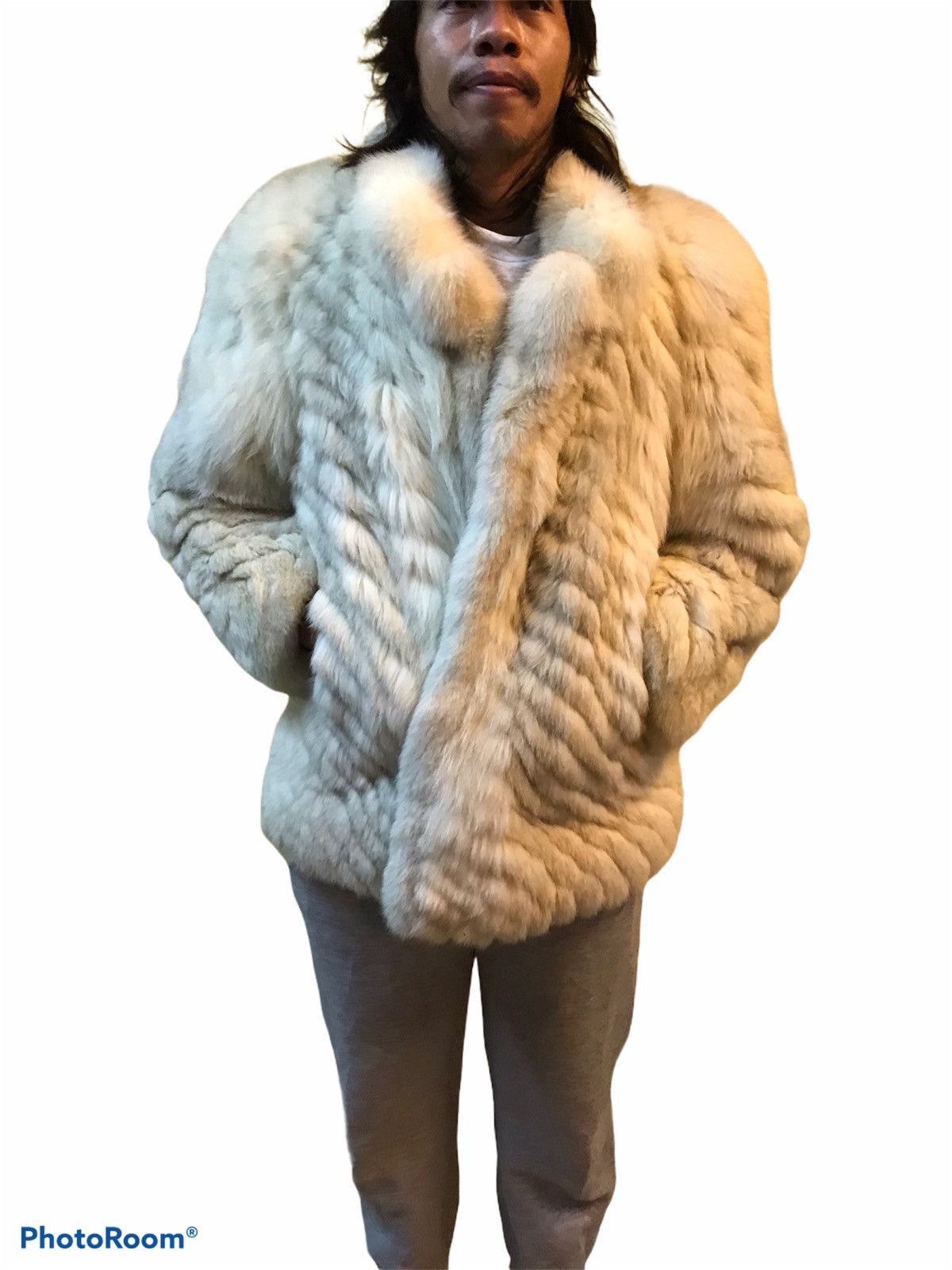 Other White wool jacket by saga fox Size US L / EU 52-54 / 3 - 6 Thumbnail