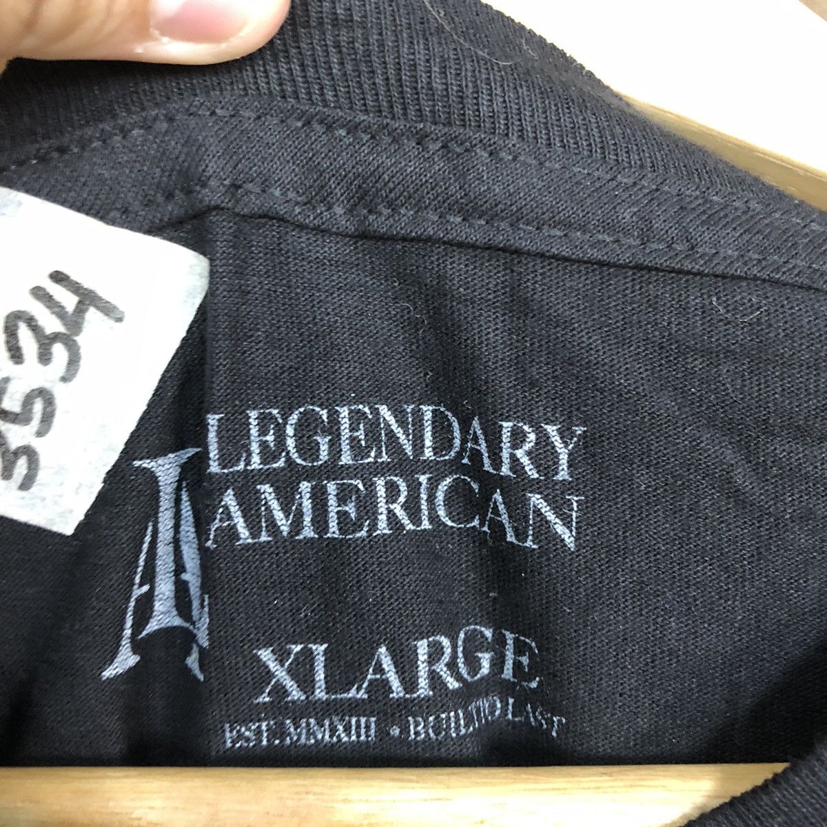Japanese Brand × Legendary Goods Lagendary American skull Black Short Sleeve Tshirt #3534 Size US XL / EU 56 / 4 - 10 Thumbnail