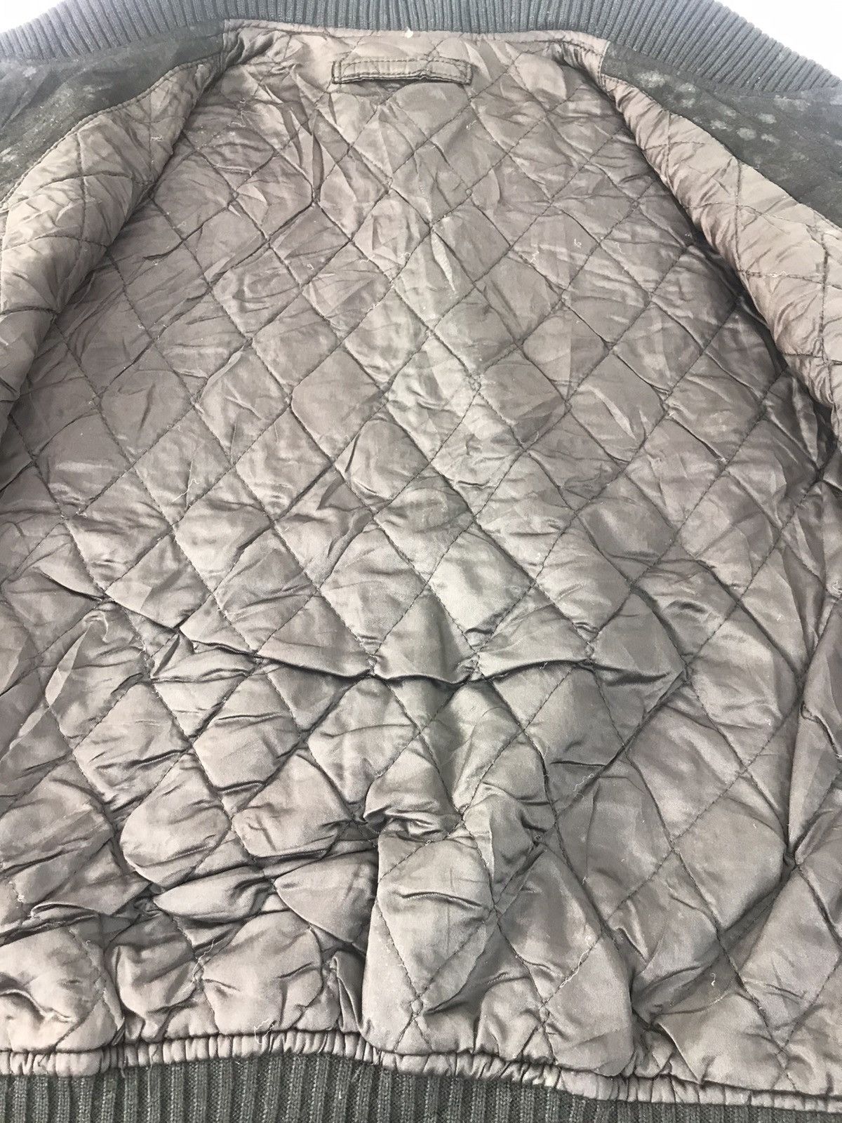 Japanese Brand × Jun Takahashi Jun Men Arbitre Velvet Bomber Jacket Padded Quilted Inner Size US L / EU 52-54 / 3 - 4 Thumbnail