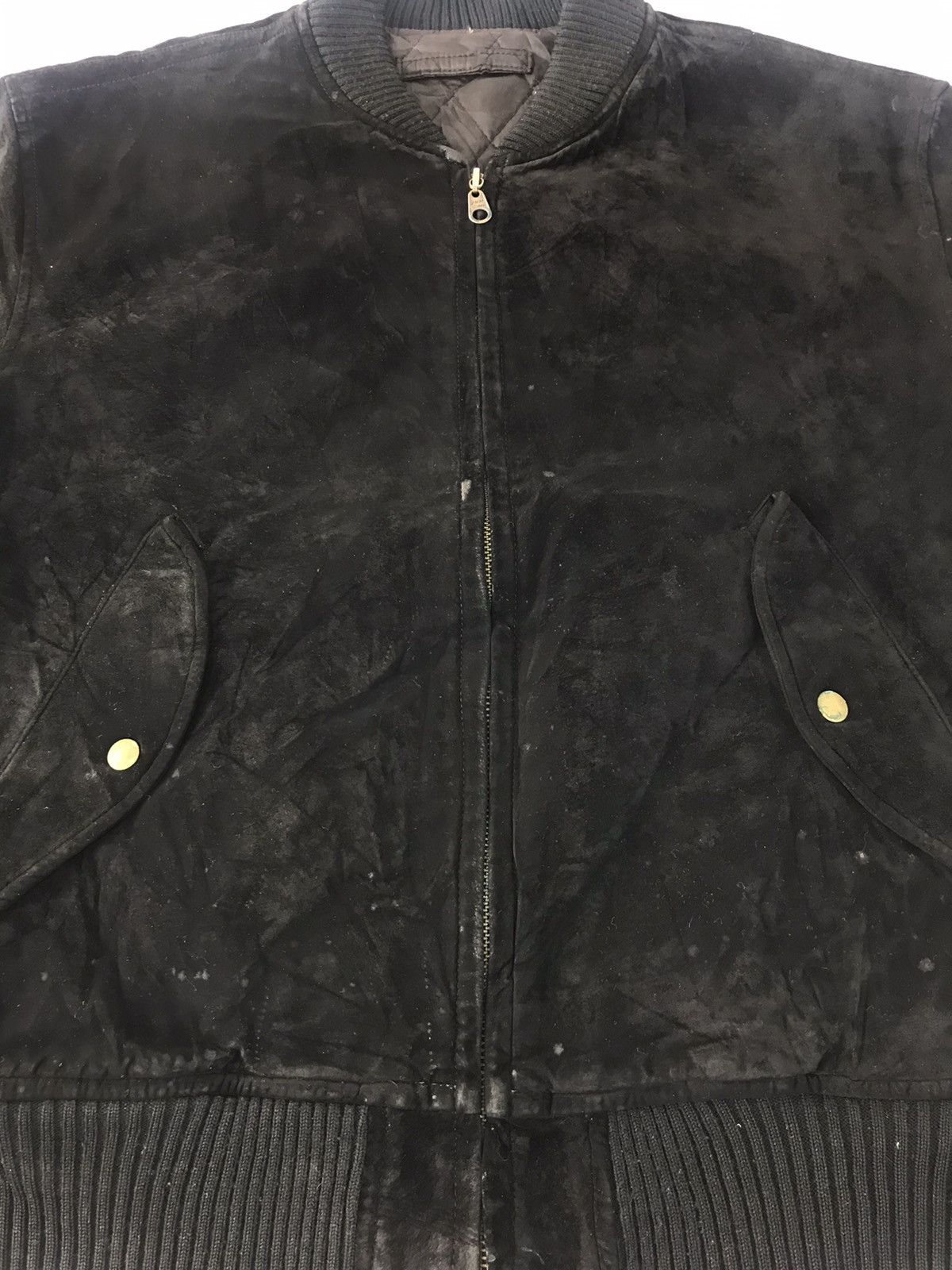 Japanese Brand × Jun Takahashi Jun Men Arbitre Velvet Bomber Jacket Padded Quilted Inner Size US L / EU 52-54 / 3 - 3 Thumbnail