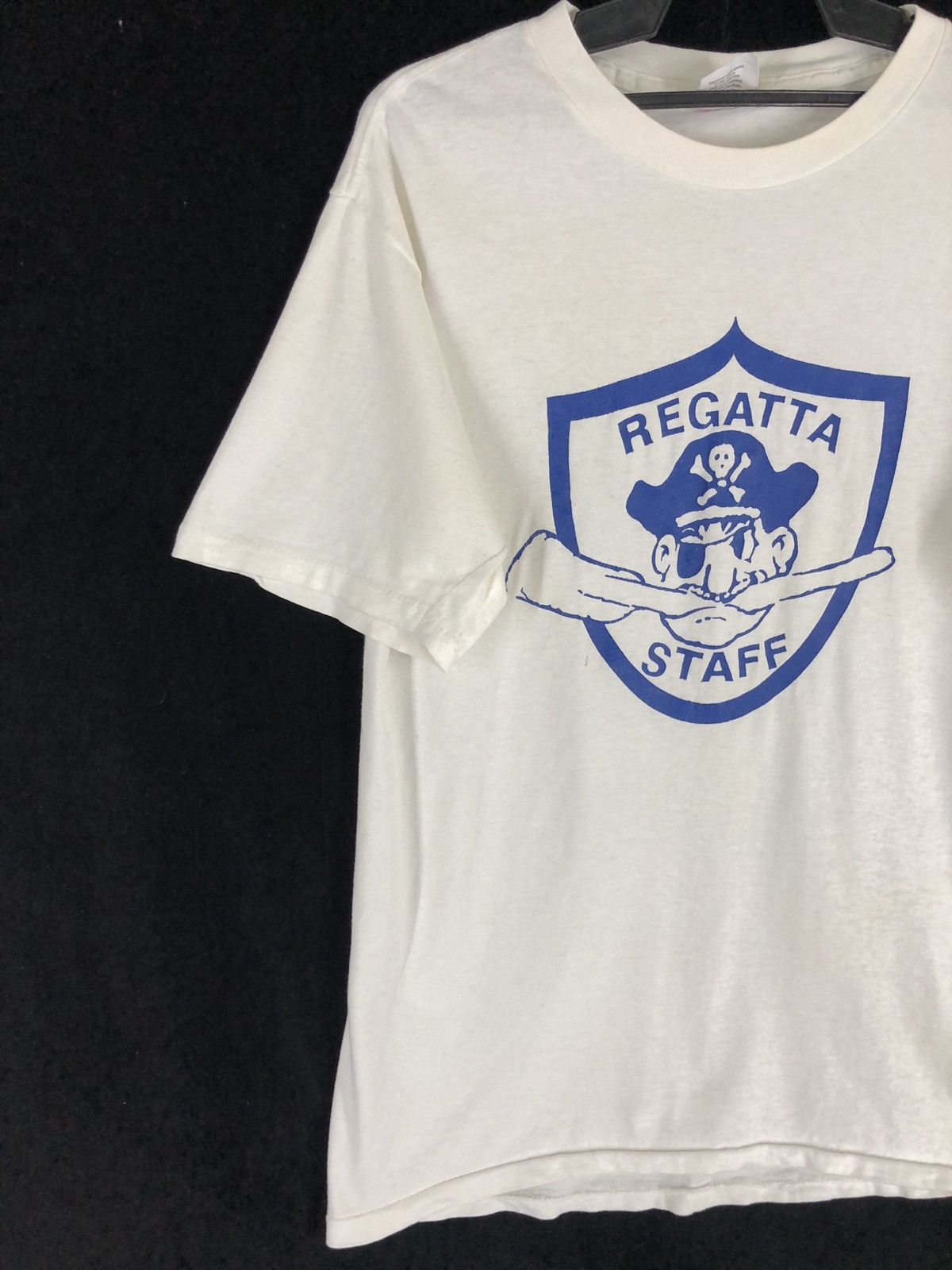 Vintage Vintage Regatta Staff t shirt Size US L / EU 52-54 / 3 - 3 Thumbnail