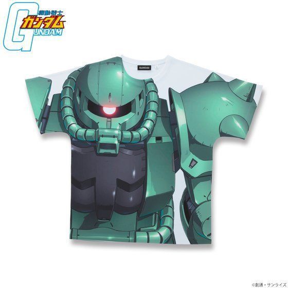 Cartoon Network NEW Mobile Suit Gundam ZAKU AOP tshirt RX78 Size US L / EU 52-54 / 3 - 1 Thumbnail