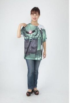 Cartoon Network NEW Mobile Suit Gundam ZAKU AOP tshirt RX78 Size US L / EU 52-54 / 3 - 3 Thumbnail