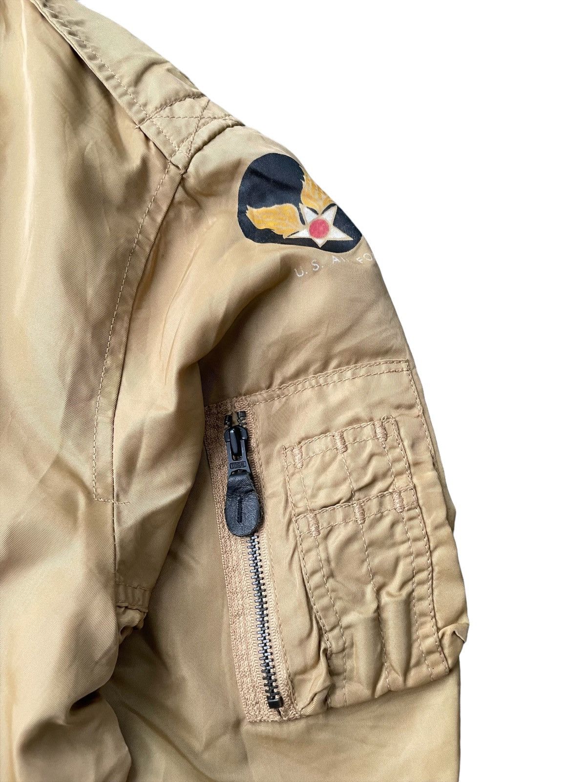Japanese Brand United Workers Type L-28 Us Air Force Bomber Jacket Size US L / EU 52-54 / 3 - 6 Thumbnail