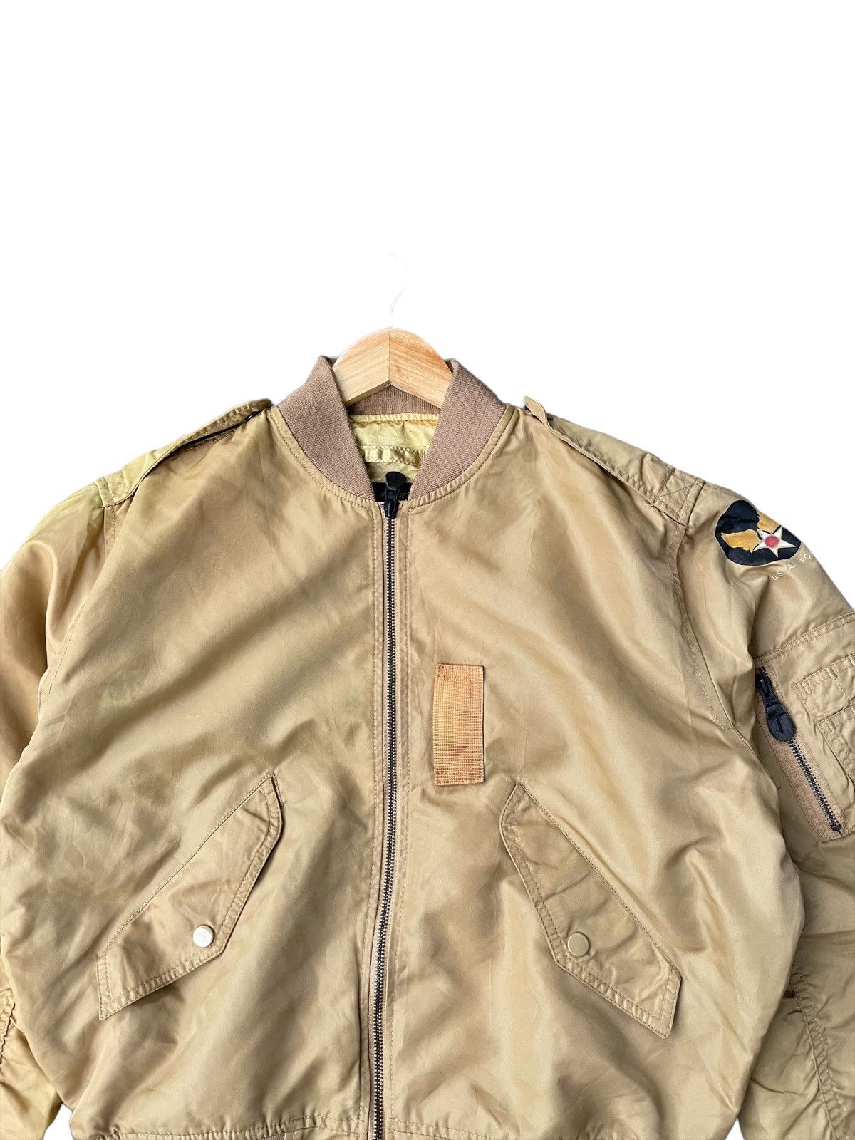 Japanese Brand United Workers Type L-28 Us Air Force Bomber Jacket Size US L / EU 52-54 / 3 - 5 Thumbnail
