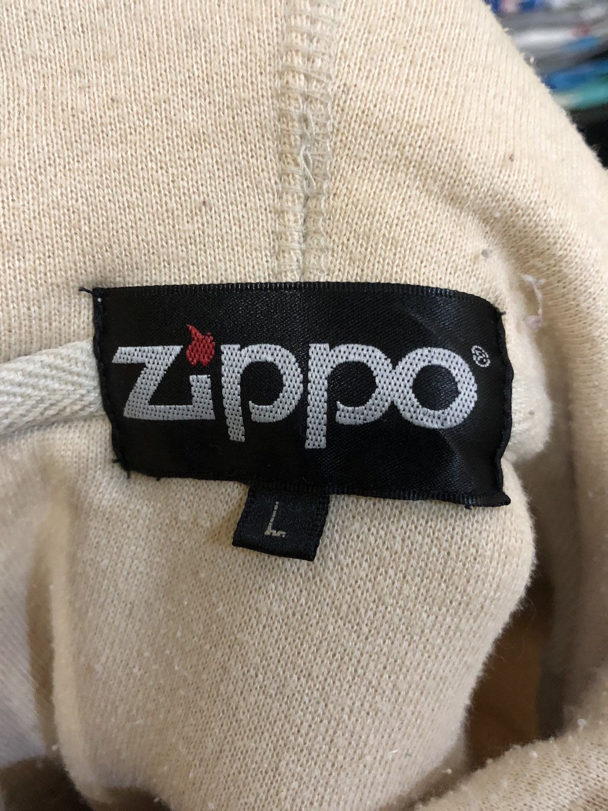 Vintage × Zippo Vintage ZIPPO sweatshirt hodie big logo size XL Size US XL / EU 56 / 4 - 4 Thumbnail