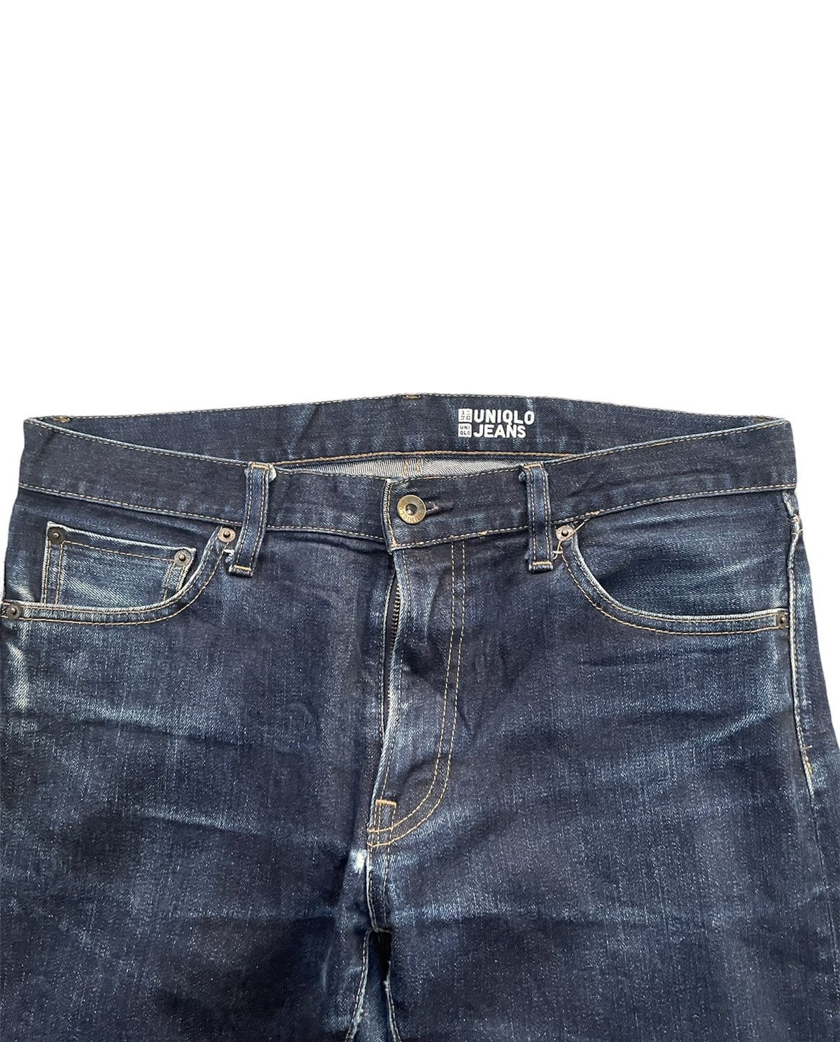 Japanese Brand × Uniqlo Uniqlo Jeans Slim Selvedge Denim Size US 35 - 6 Thumbnail