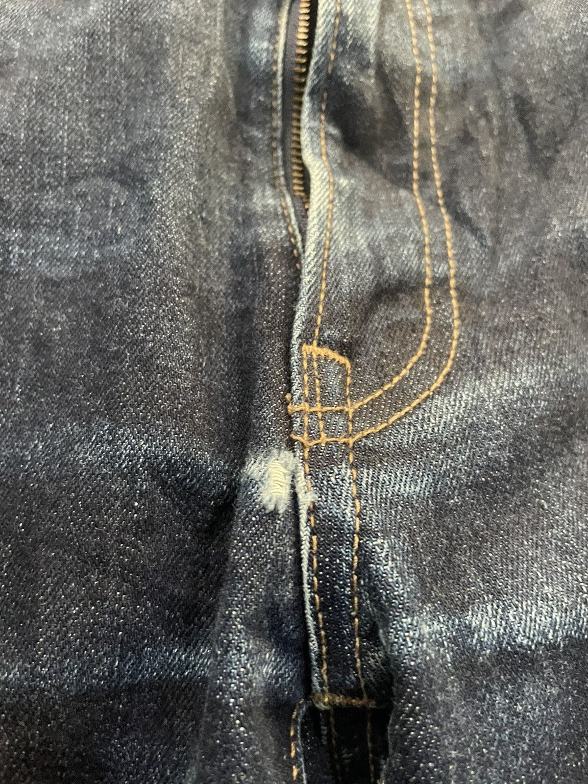 Japanese Brand × Uniqlo Uniqlo Jeans Slim Selvedge Denim Size US 35 - 17 Thumbnail