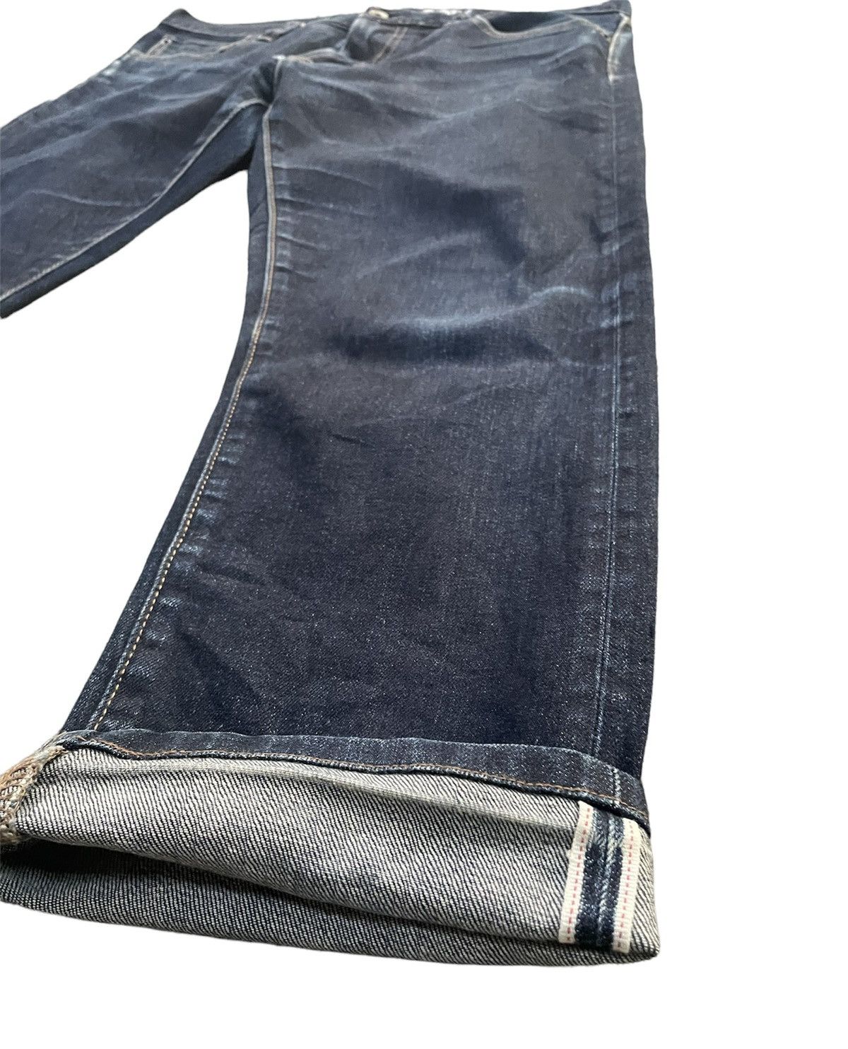 Japanese Brand × Uniqlo Uniqlo Jeans Slim Selvedge Denim Size US 35 - 4 Thumbnail