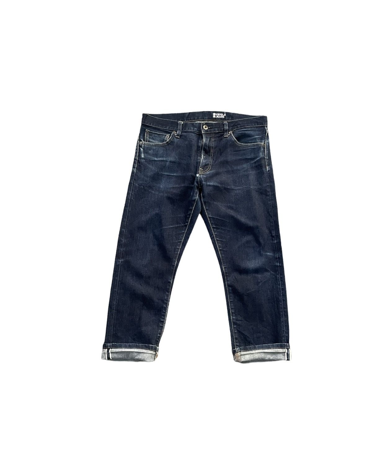 Japanese Brand × Uniqlo Uniqlo Jeans Slim Selvedge Denim Size US 35 - 1 Thumbnail