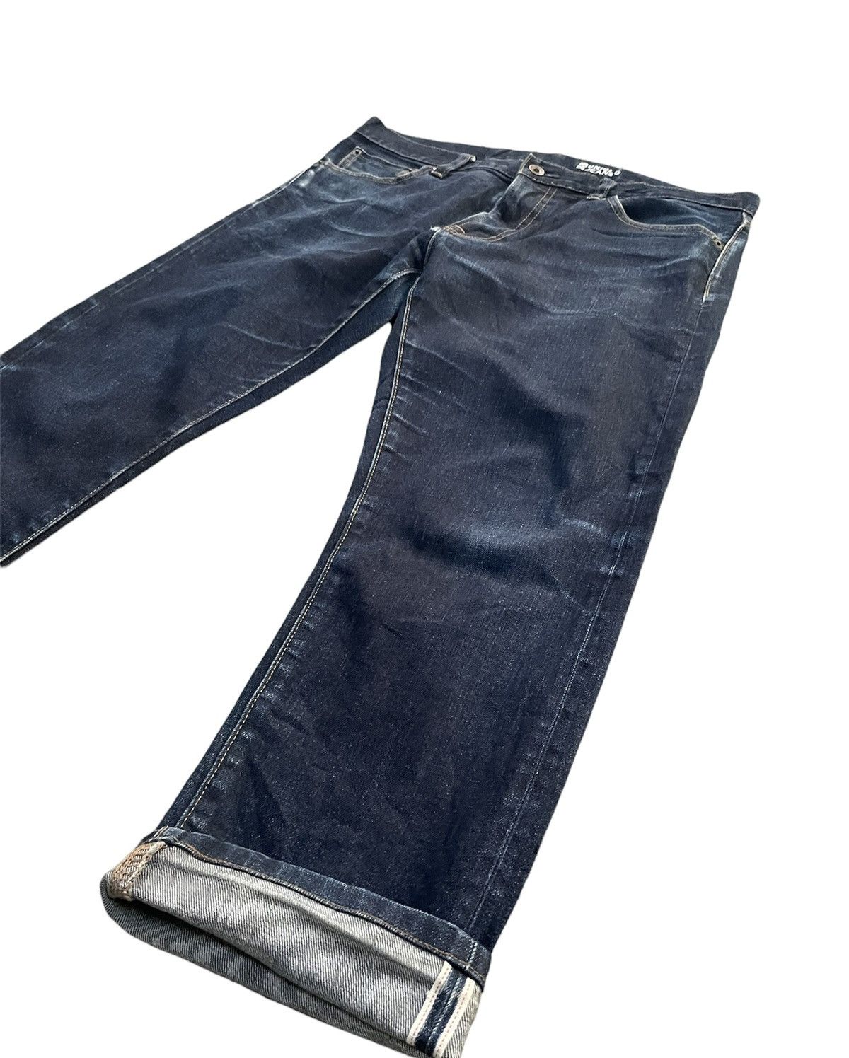 Japanese Brand × Uniqlo Uniqlo Jeans Slim Selvedge Denim Size US 35 - 3 Thumbnail