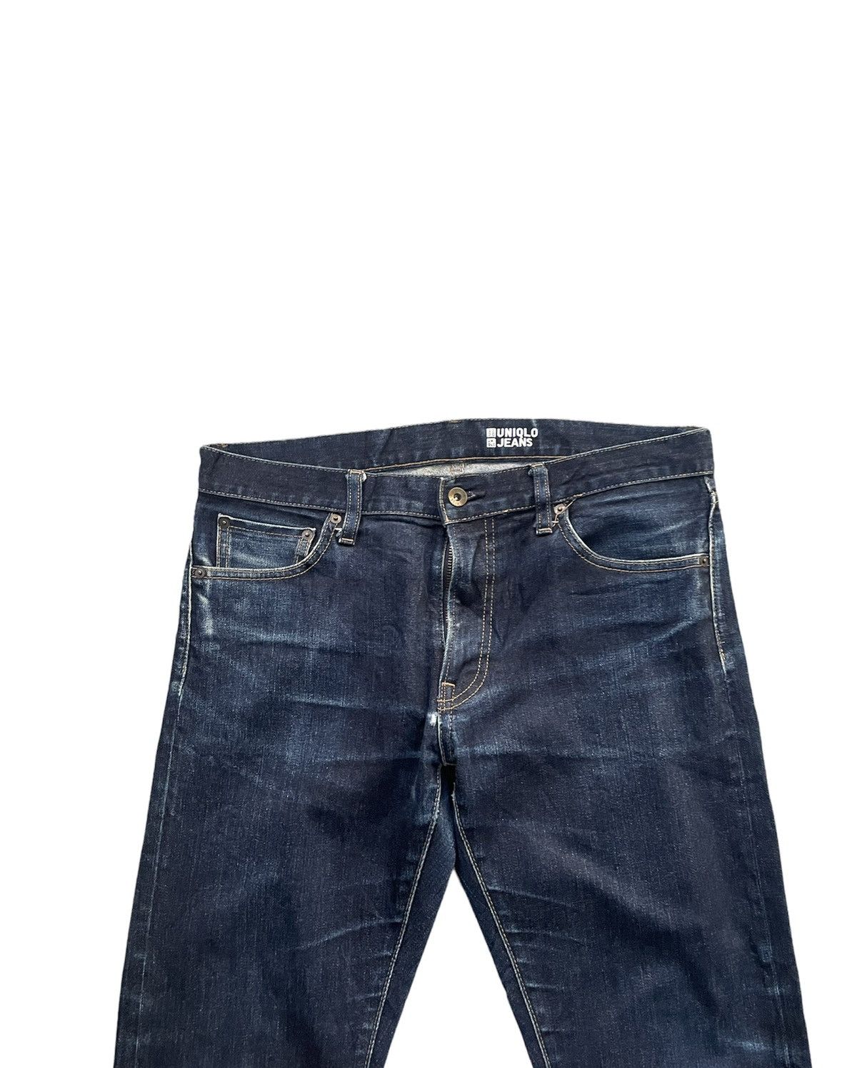 Japanese Brand × Uniqlo Uniqlo Jeans Slim Selvedge Denim Size US 35 - 5 Thumbnail