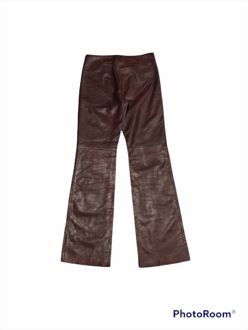 Calvin Klein Vintage Calvin Klien Jeans Leather Trousers Pants Size US 28 / EU 44 - 2 Thumbnail