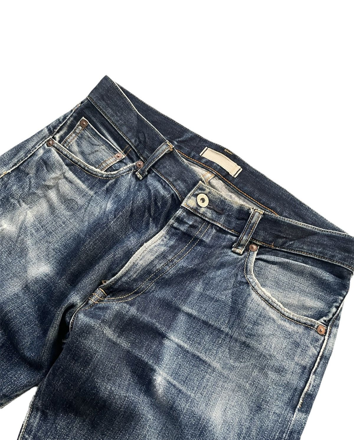 Japanese Brand × Uniqlo Uniqlo Kaihara Regular Selvedge Denim Size US 33 - 6 Thumbnail
