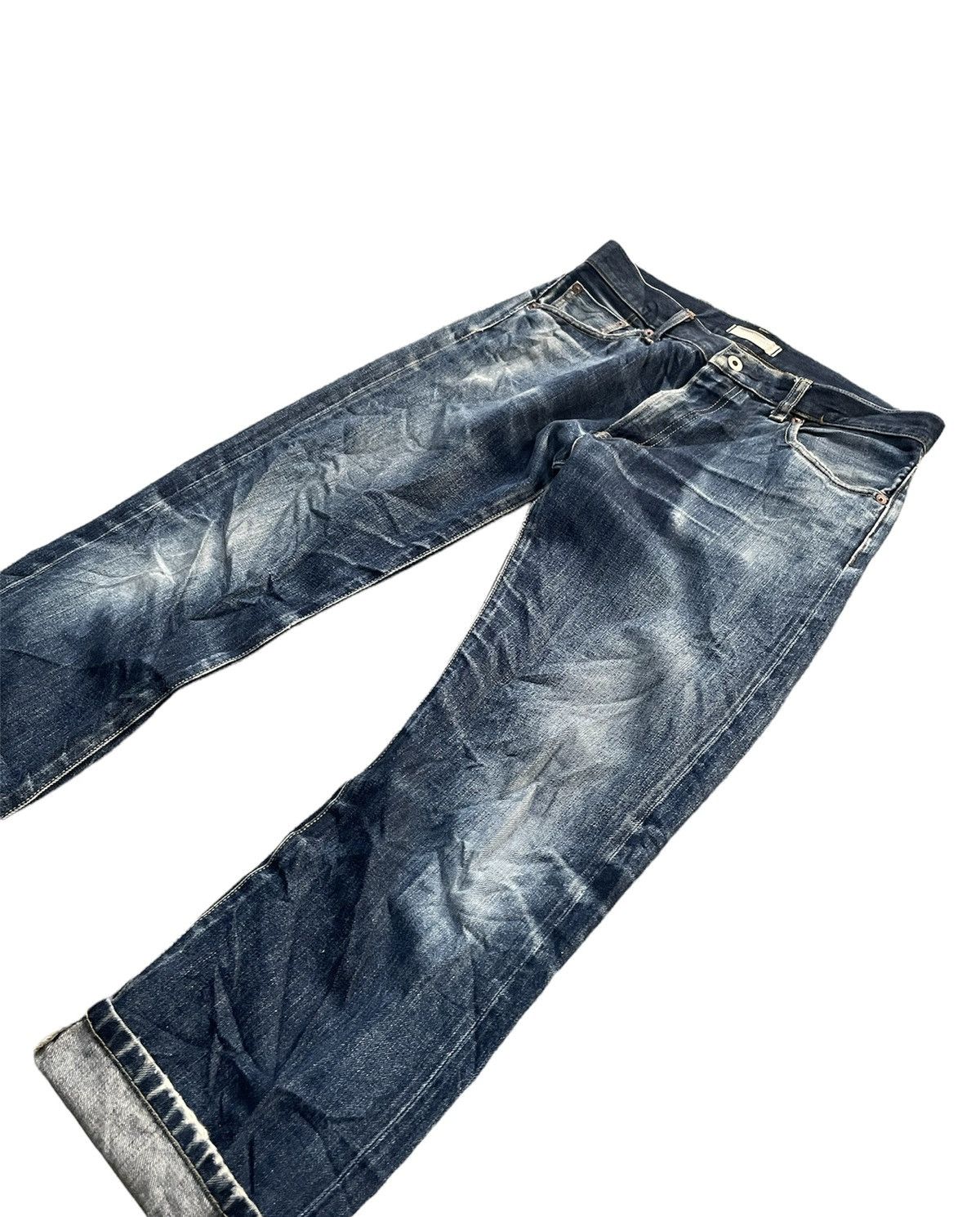 Japanese Brand × Uniqlo Uniqlo Kaihara Regular Selvedge Denim Size US 33 - 3 Thumbnail