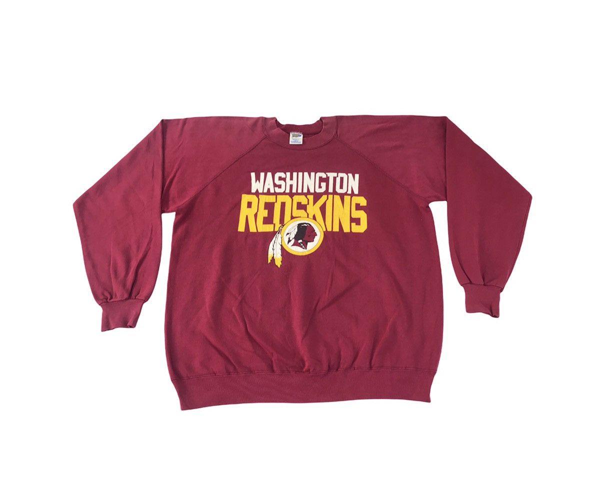 Vintage Trench Washington Redskin Indian Sportswear Spell Out 50/50 Size US L / EU 52-54 / 3 - 1 Thumbnail
