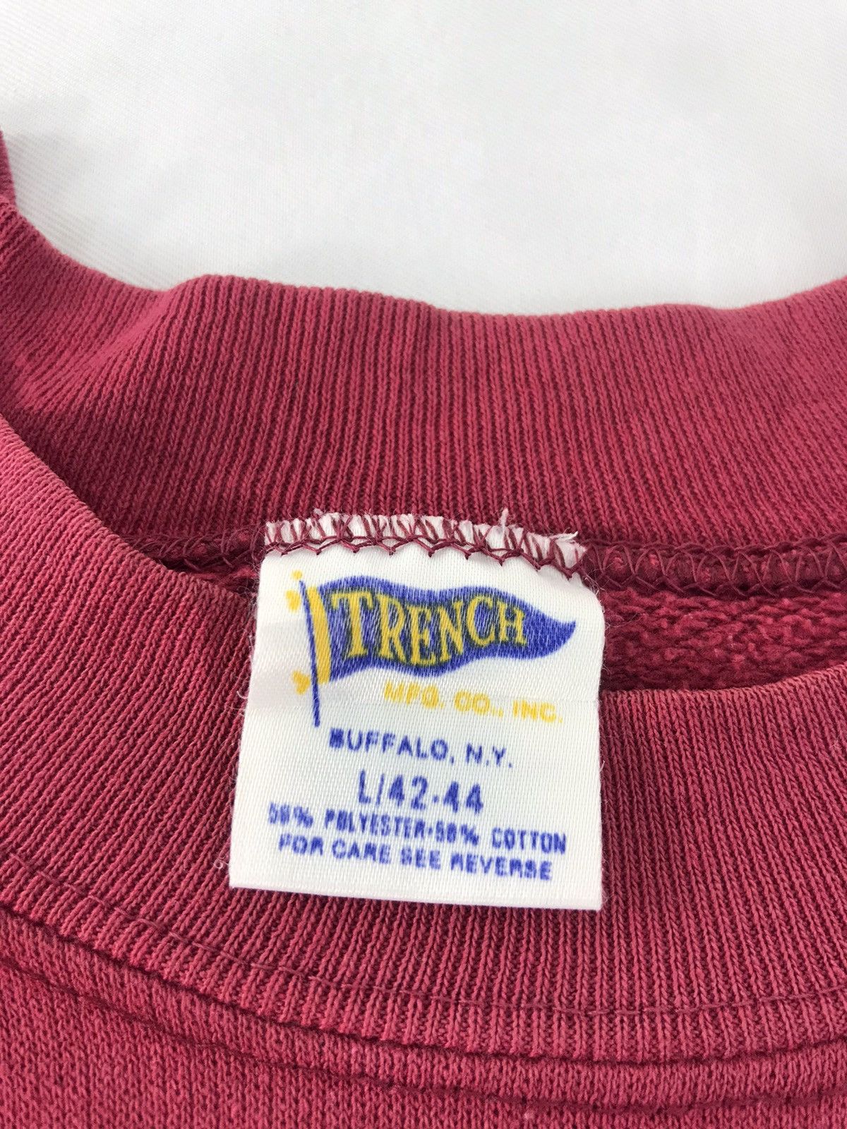 Vintage Trench Washington Redskin Indian Sportswear Spell Out 50/50 Size US L / EU 52-54 / 3 - 4 Thumbnail