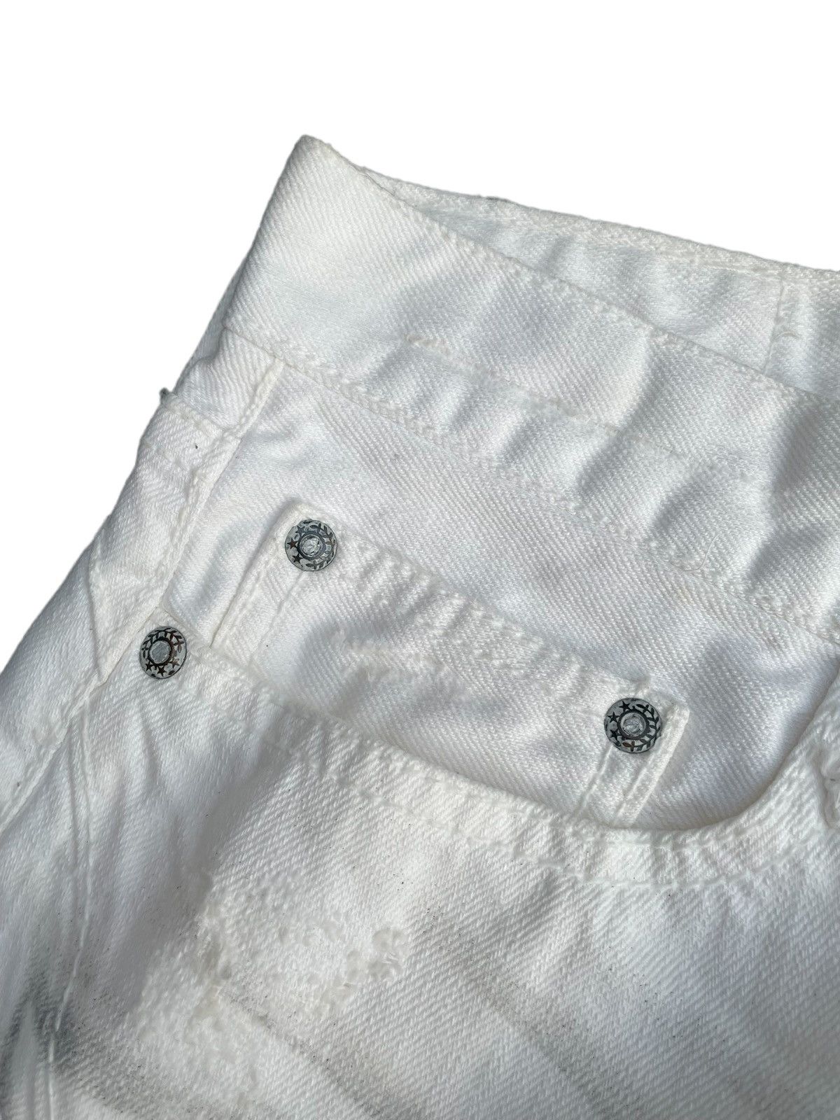 Japanese Brand Urban Craft Custom Distresed Denim Size US 33 - 9 Thumbnail