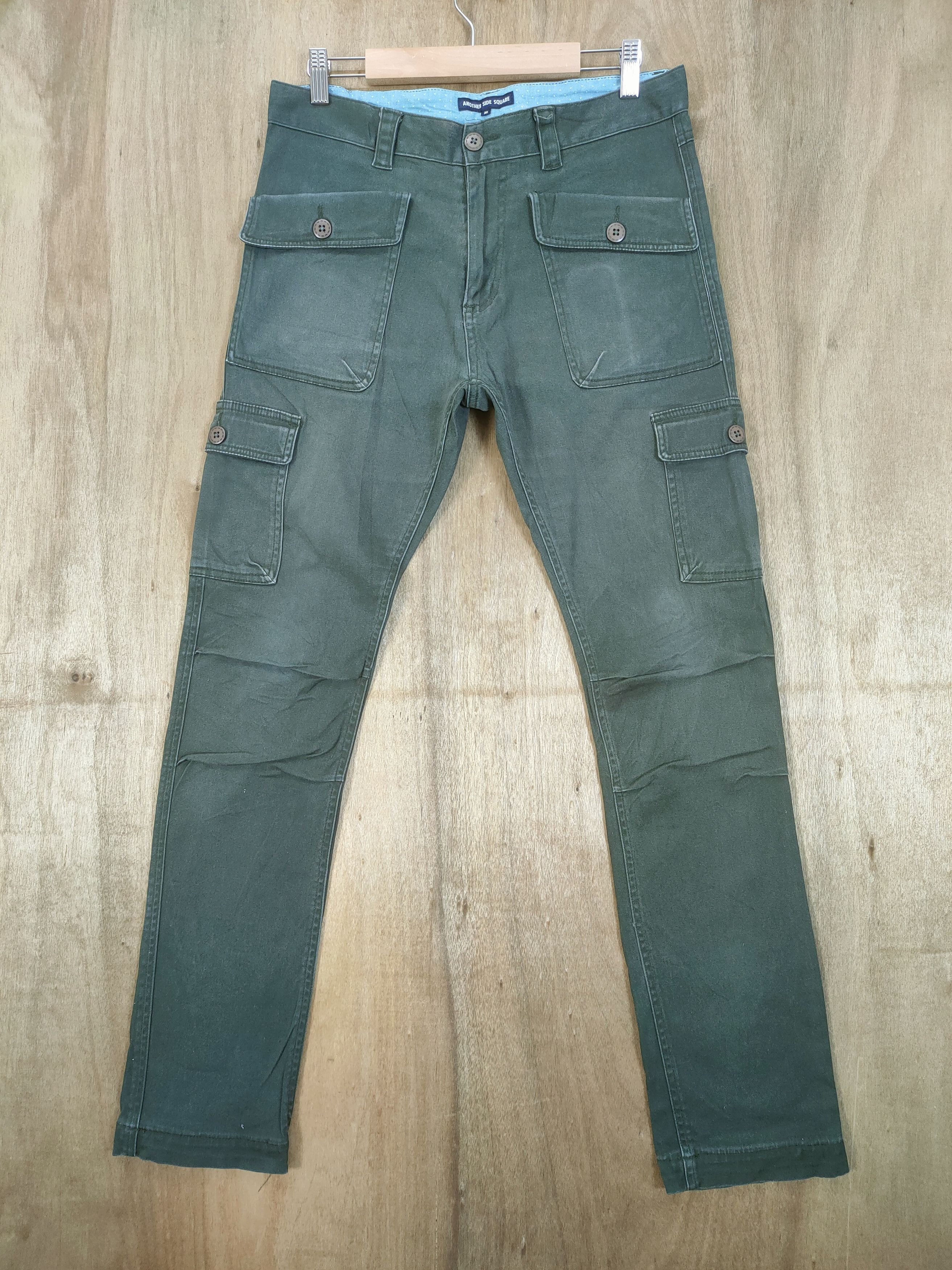 Japanese Brand VINTAGE JAPANESE BRAND FADED CARGO PANTS Size US 30 / EU 46 - 1 Thumbnail