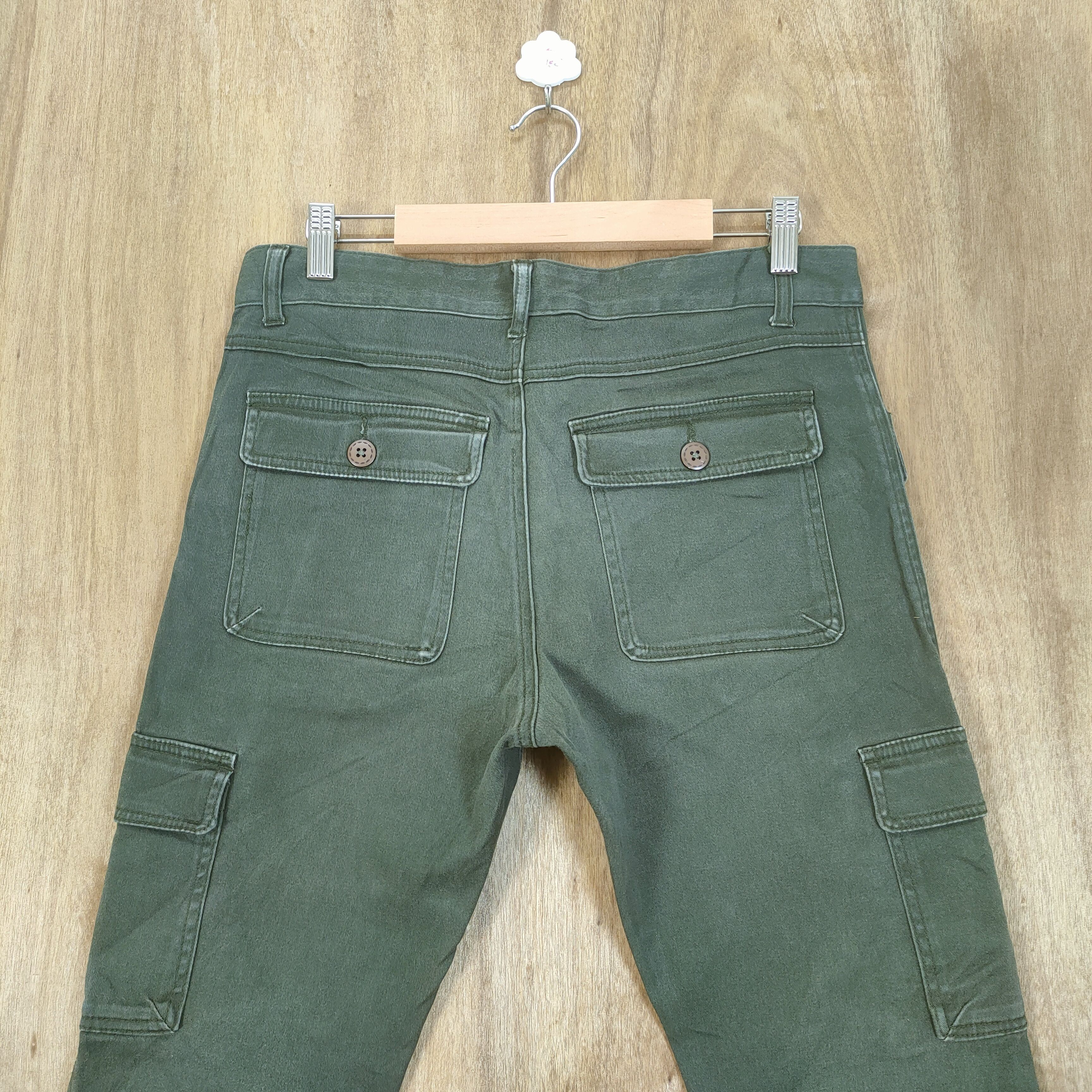Japanese Brand VINTAGE JAPANESE BRAND FADED CARGO PANTS Size US 30 / EU 46 - 8 Thumbnail