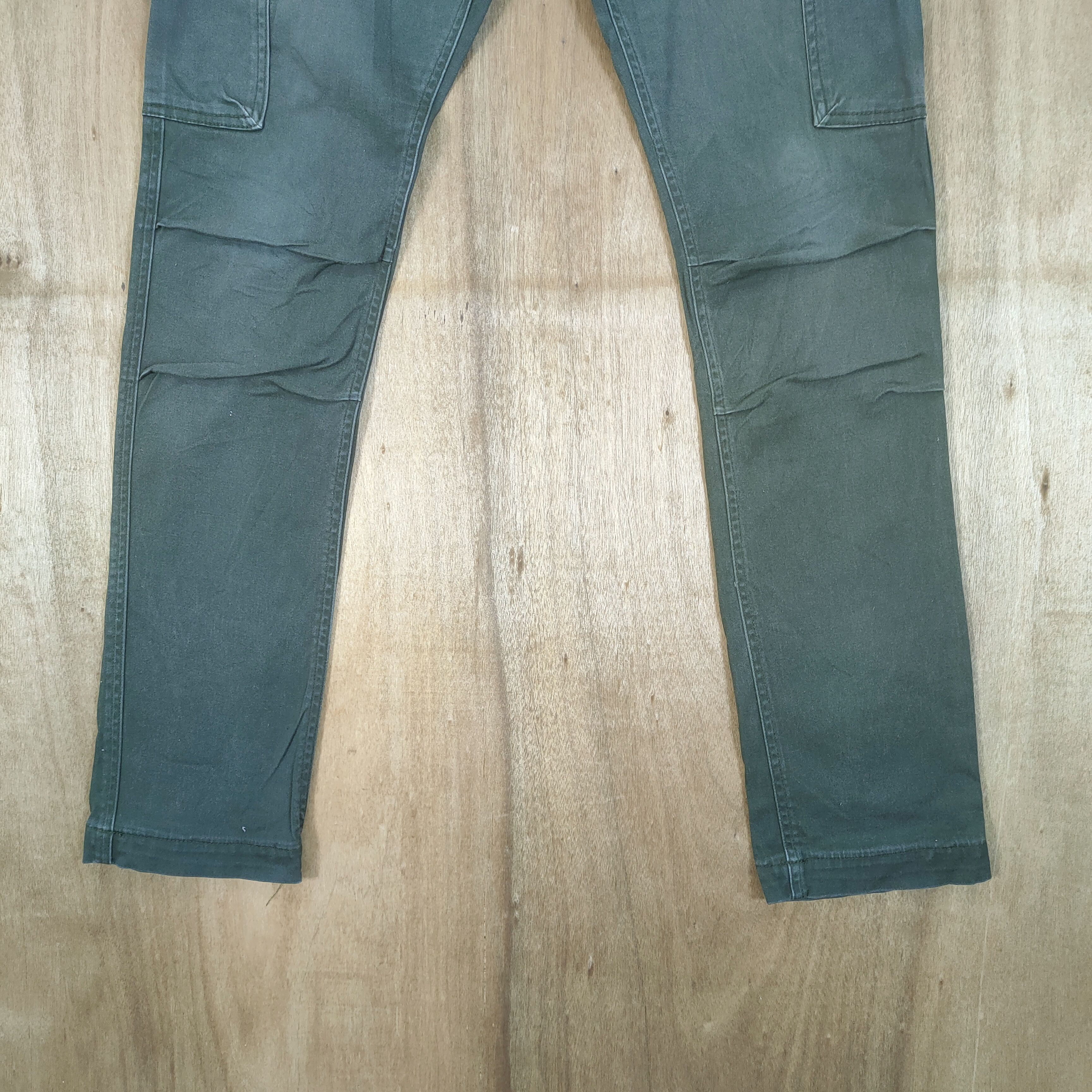 Japanese Brand VINTAGE JAPANESE BRAND FADED CARGO PANTS Size US 30 / EU 46 - 3 Thumbnail