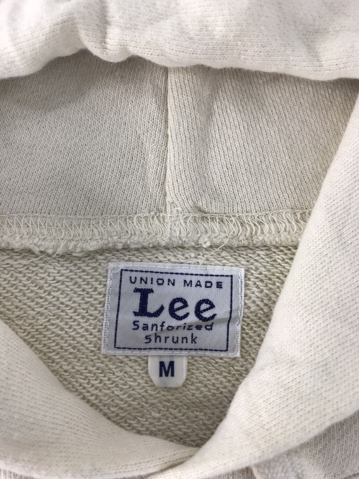 Lee × Vintage 90s Lee Union Made Sanforized Shrunk Pull Over Hoodies Size US M / EU 48-50 / 2 - 4 Thumbnail