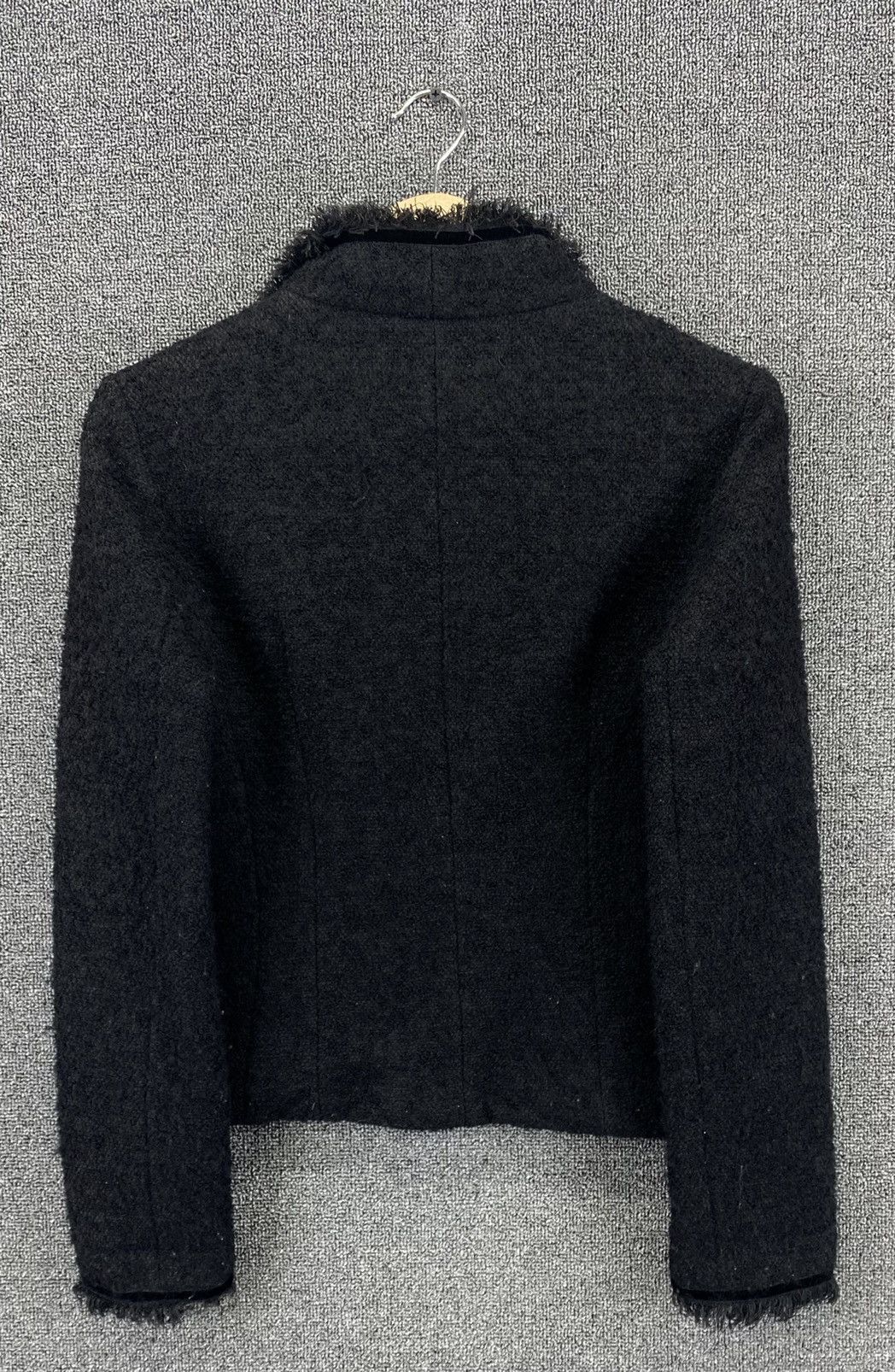 Comme Ca Ism Vintage Comme Ca Ism Fur Cardigan Chanel Style Tweed Jacket Size M / US 6-8 / IT 42-44 - 12 Thumbnail