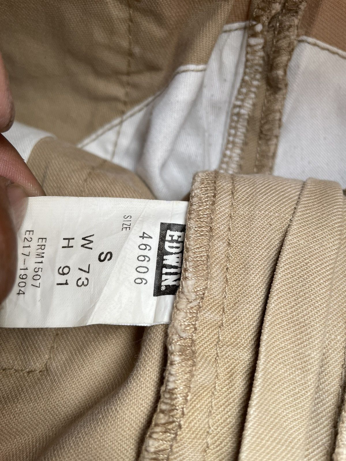 Edwin × Japanese Brand Edwin XU Vintage Model 606 Trousser Size US 29 - 14 Thumbnail