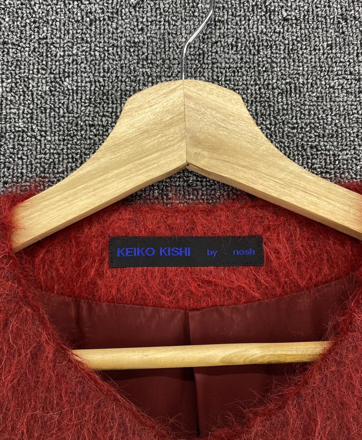 Japanese Brand Vintage Keiko Kishi by Nosh Faux Fur Long Vest Size M / US 6-8 / IT 42-44 - 4 Thumbnail